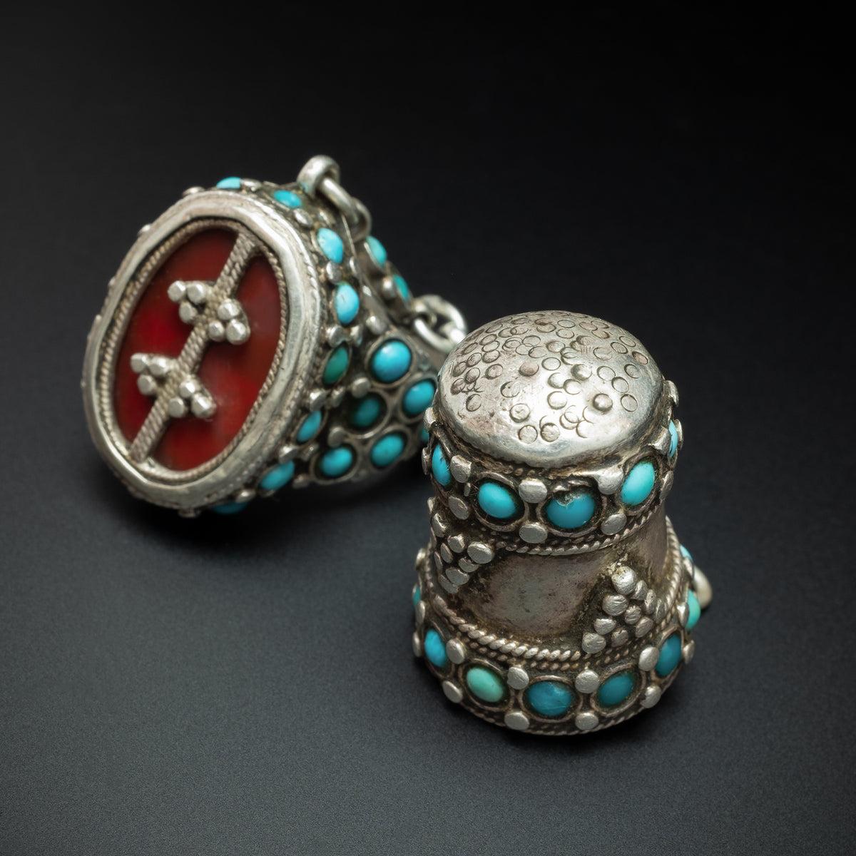 RARE Antique Ring & Thimble, Bukhara | Uzbekistan Jewellery