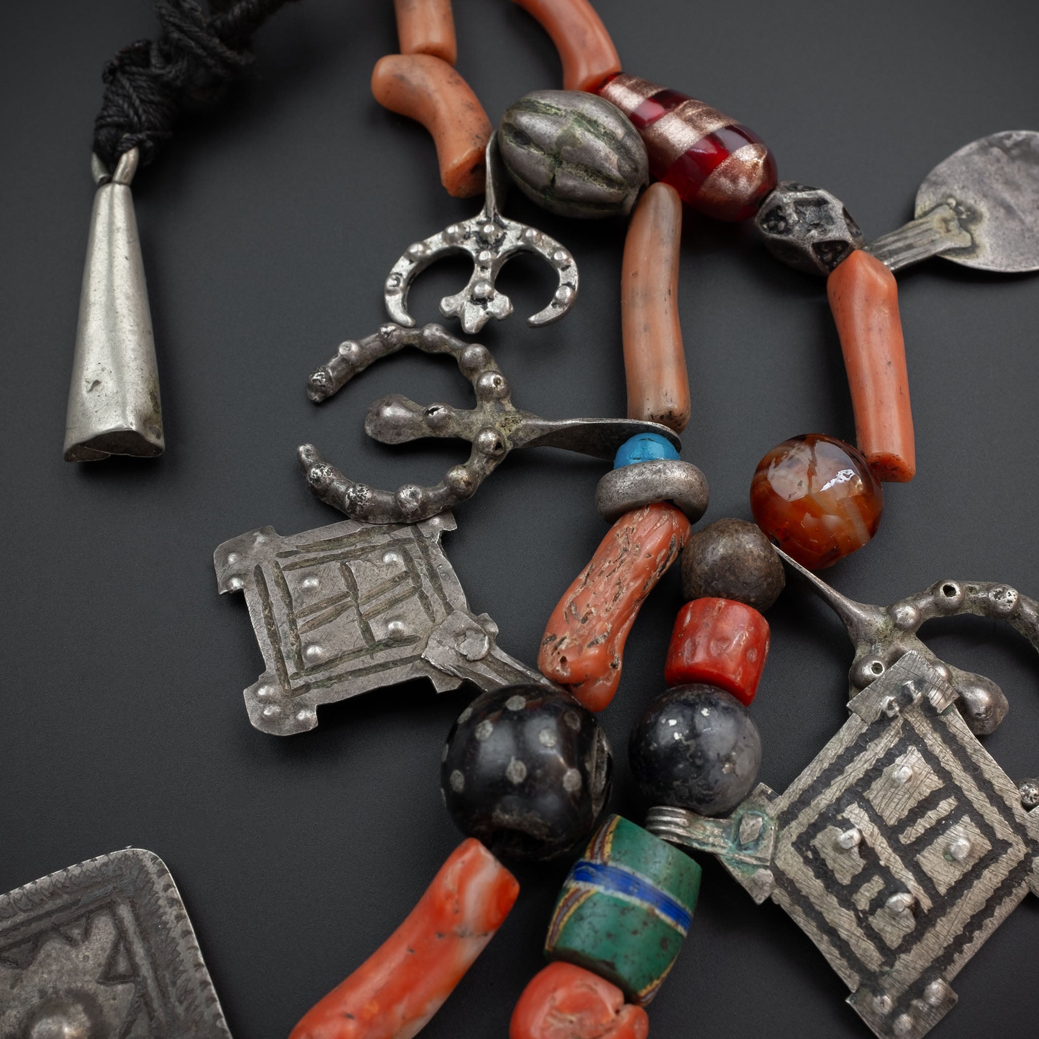 Original Vintage Berber Necklace, Dadès Valley, Morocco