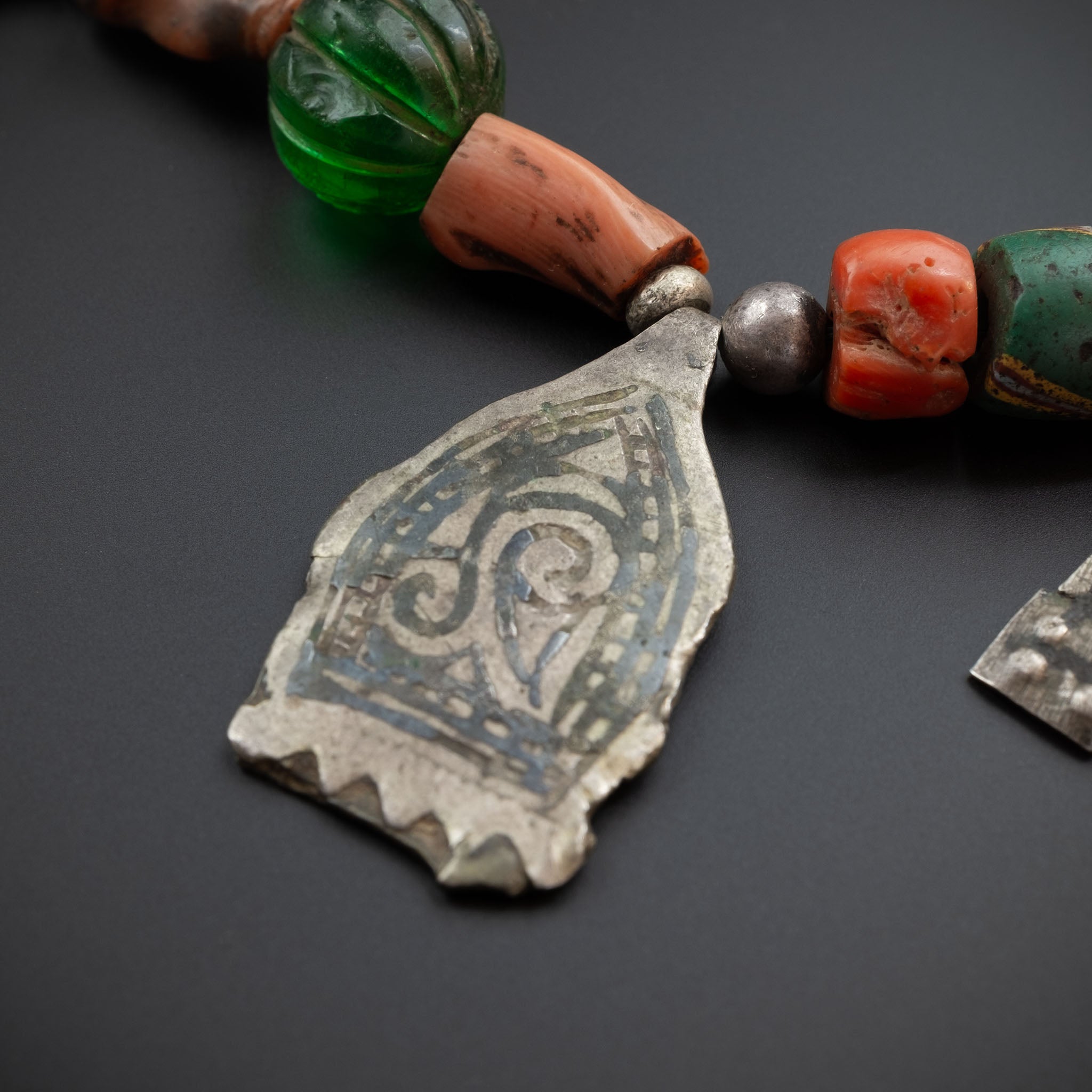 Original Vintage Berber Necklace, Dadès Valley, Morocco