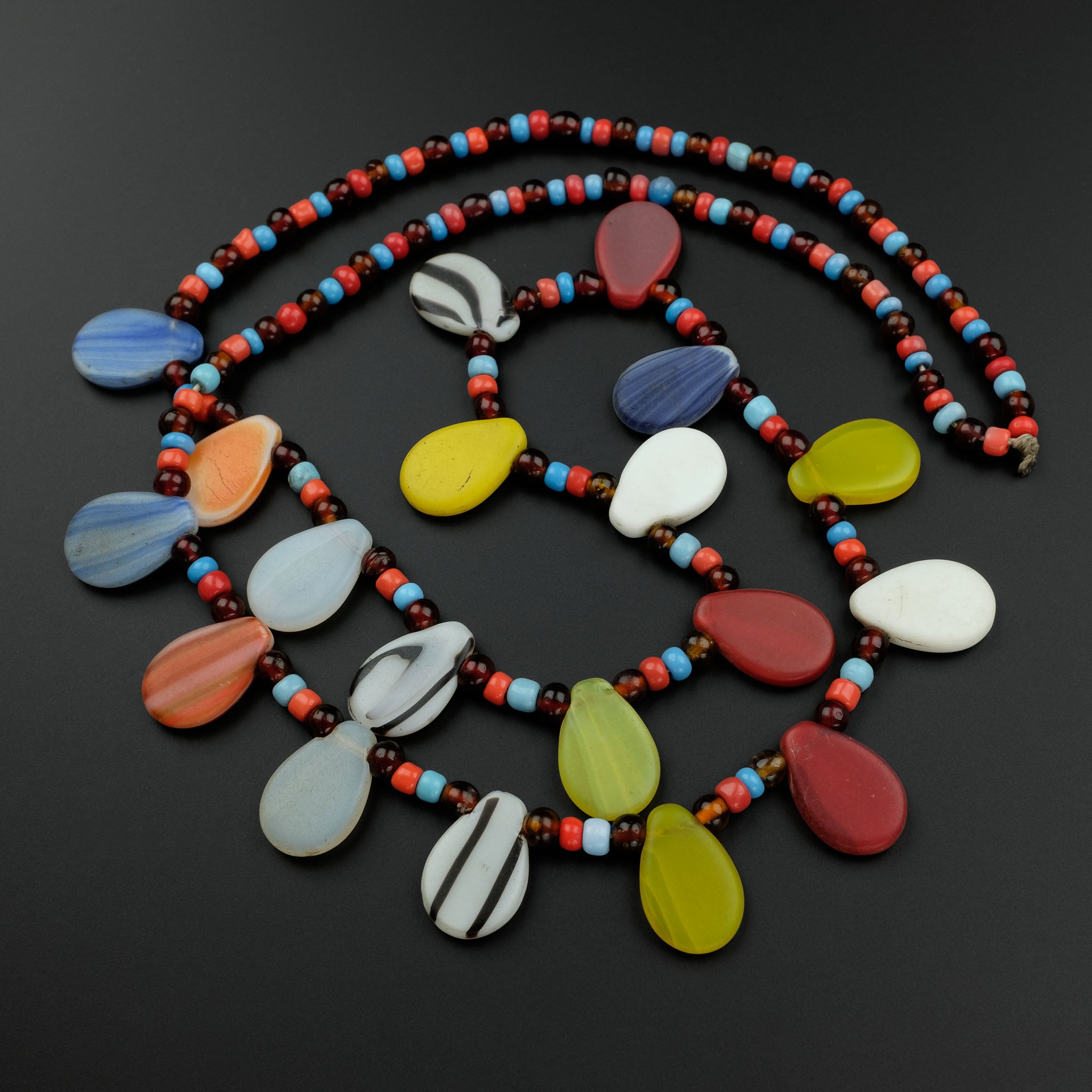 Bohemian (Czech) Glass Necklace, Mali