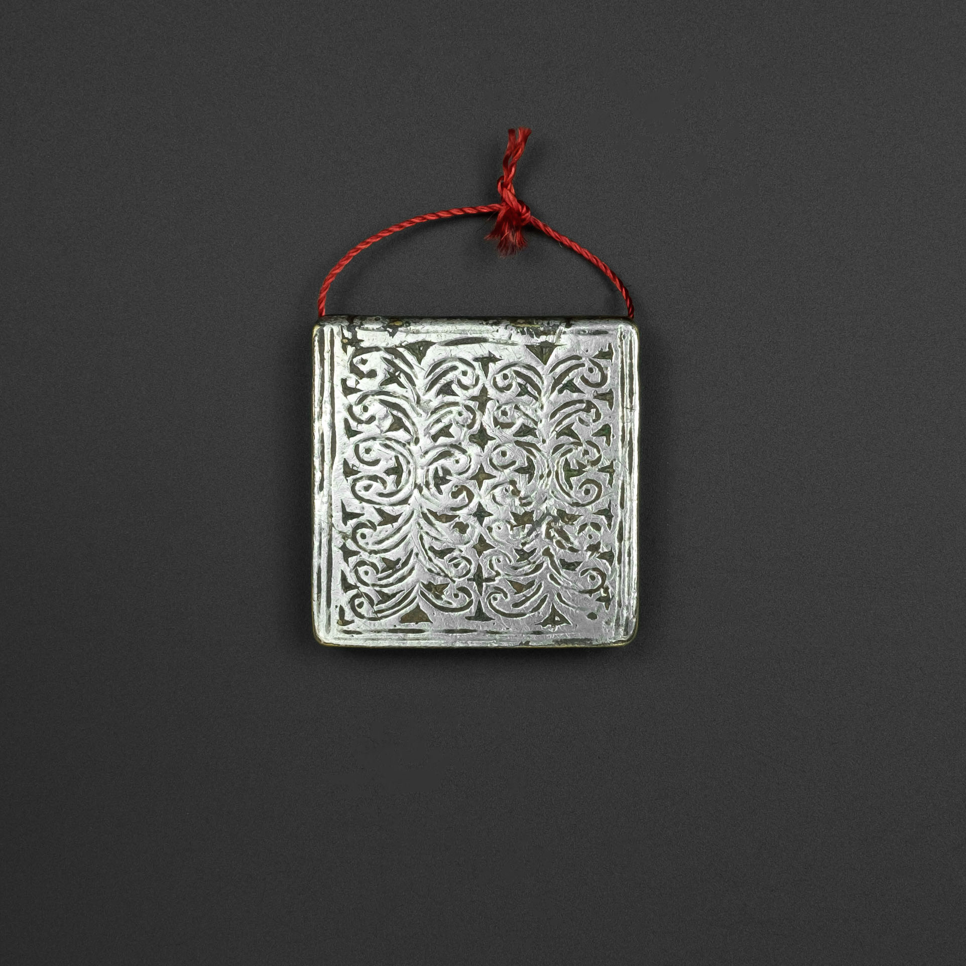 Antique Silver Kitab Amulet, Ida ou Semlal, Morocco