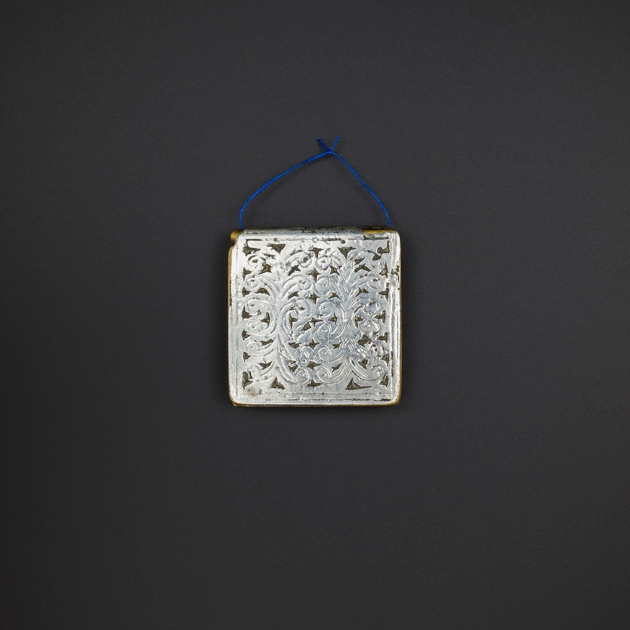 Antique Silver Kitab Amulet, Ida ou Semlal, Morocco