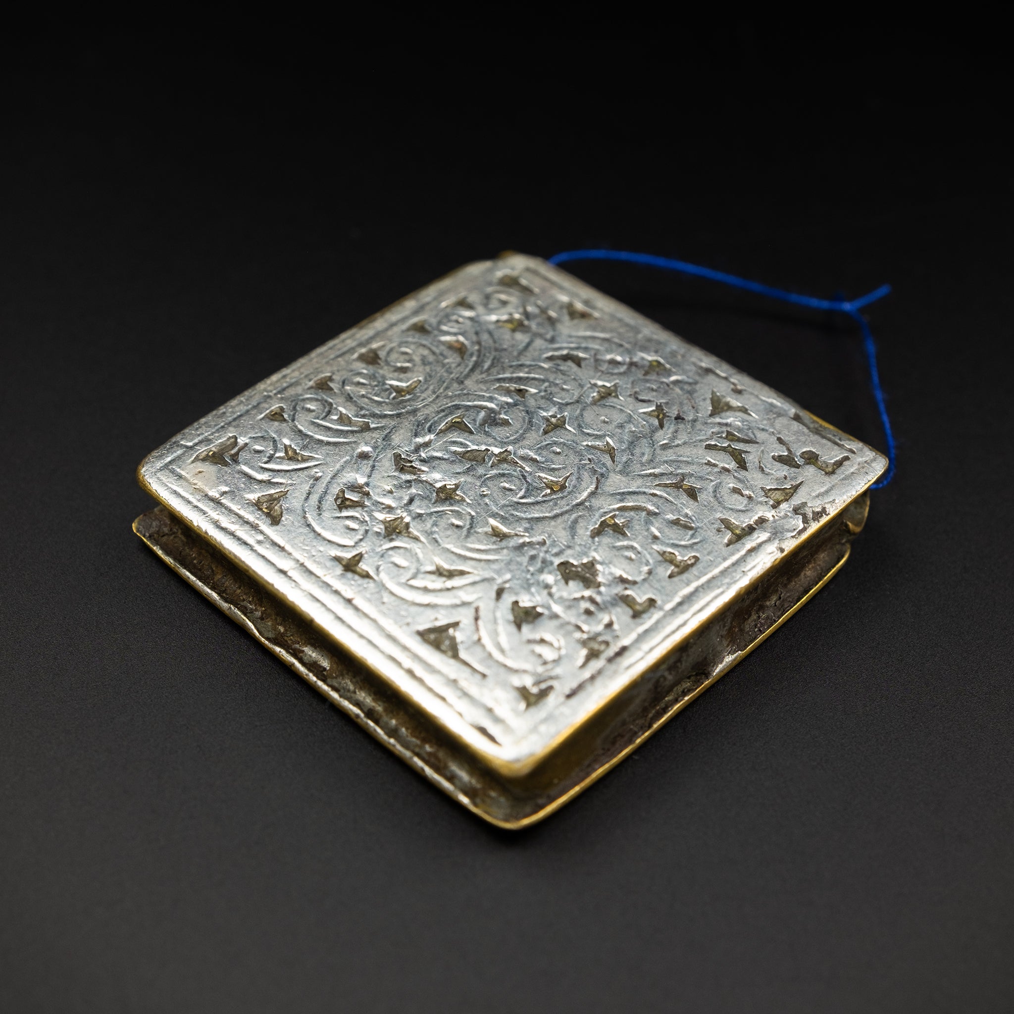 Antique Silver Kitab Amulet, Ida ou Semlal, Morocco