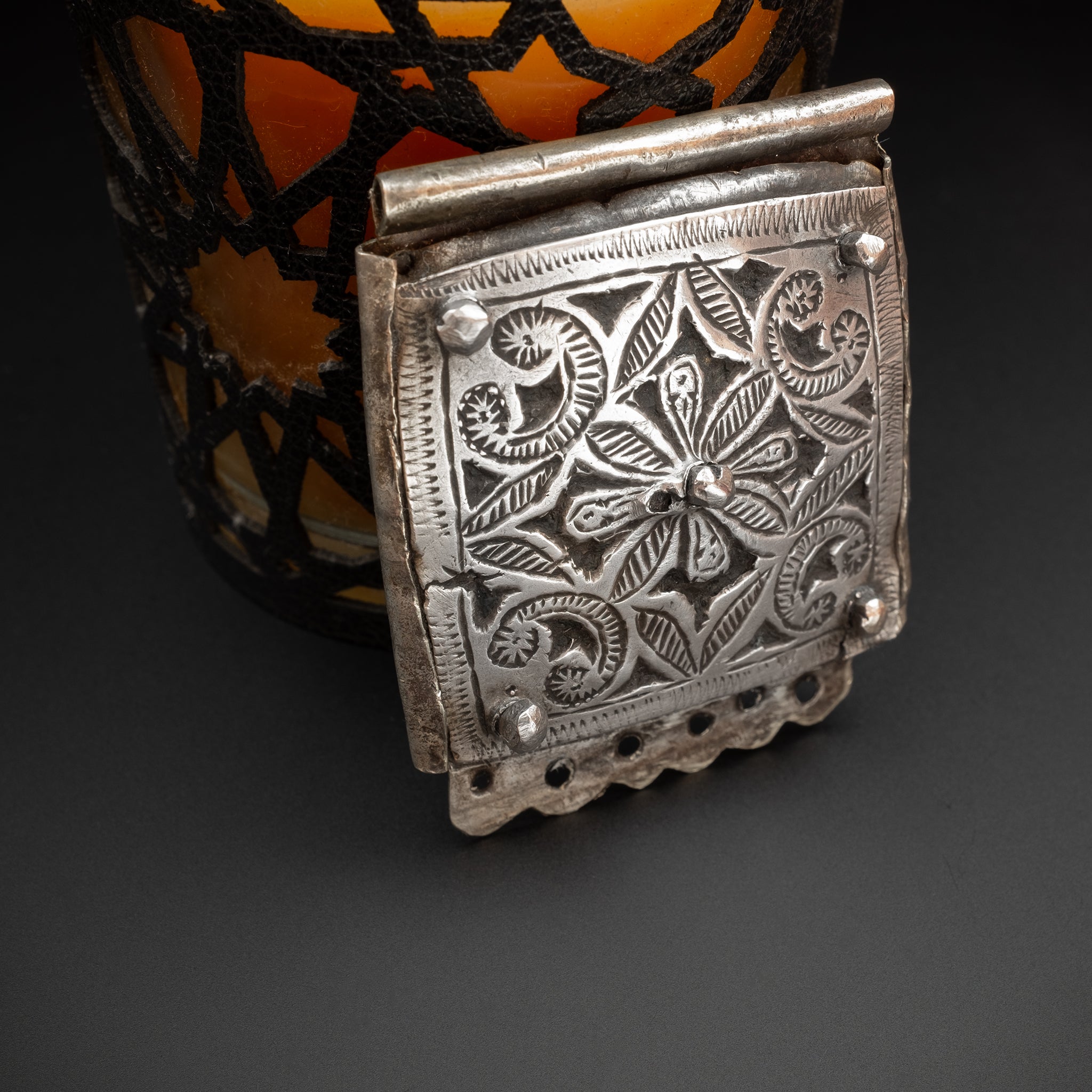 Old Silver Moroccan Kitab Amulet, Ida ou Semlal