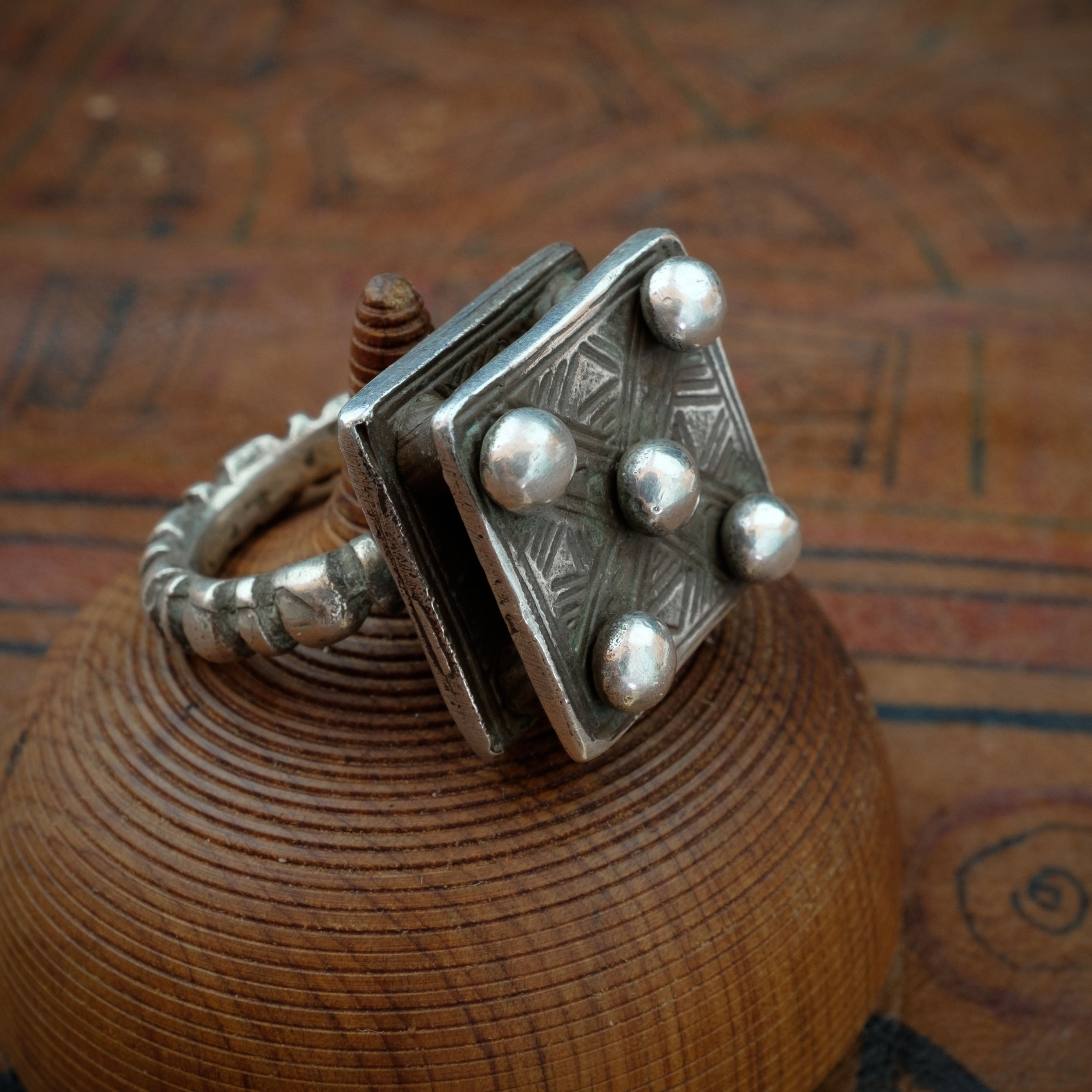 Old Silver Tuareg Ring, Mauritania