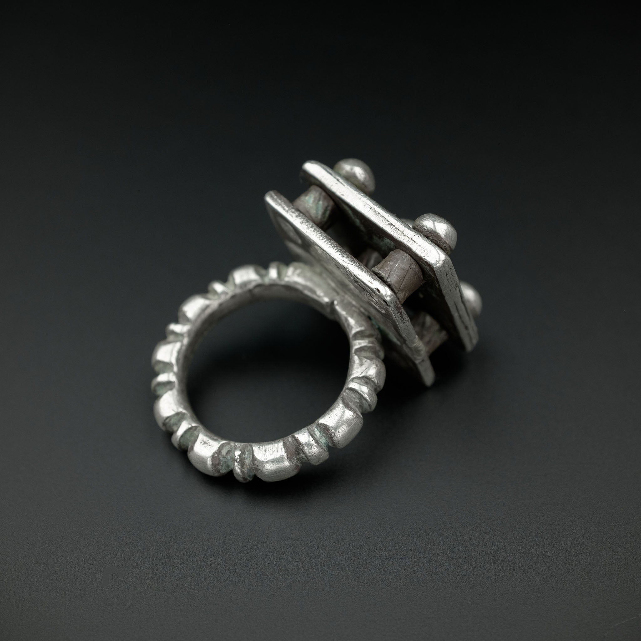 Old Silver Tuareg Ring, Mauritania