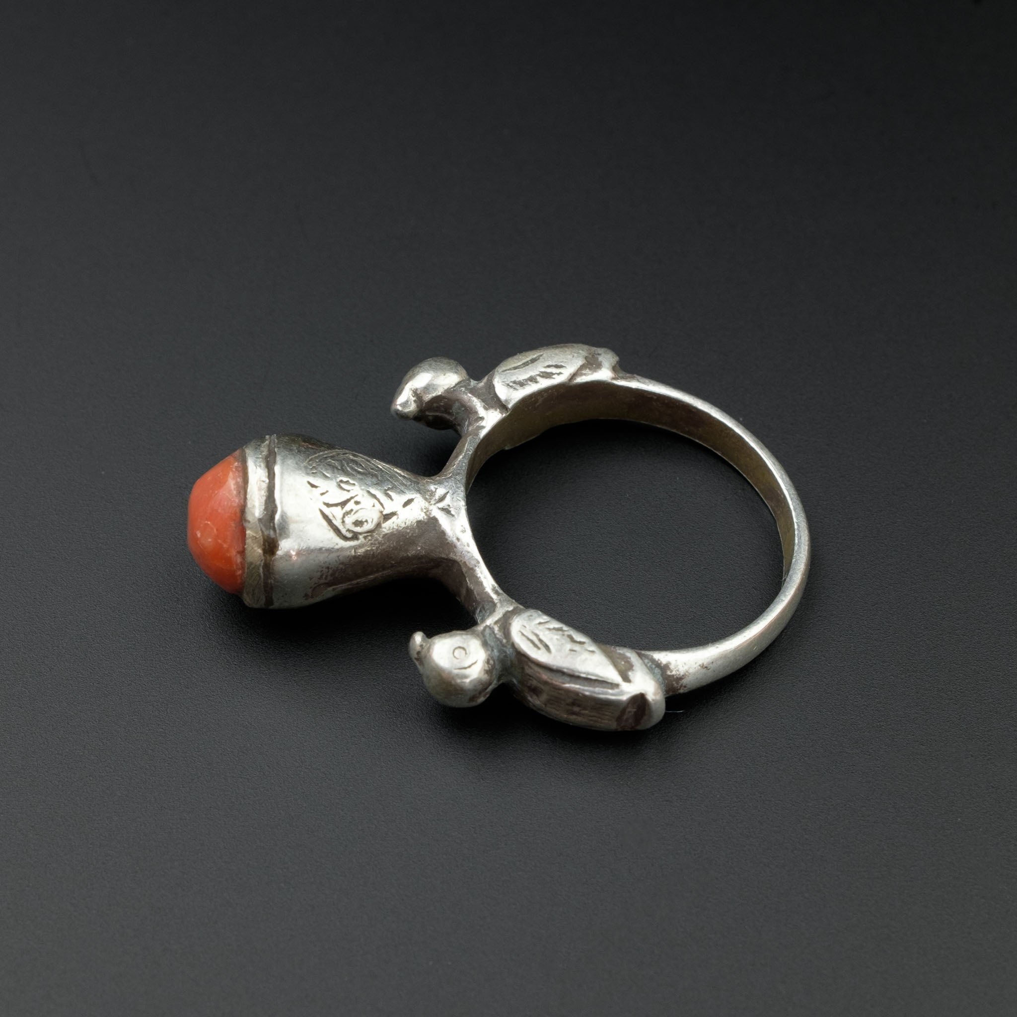 Saharan Silver Tuareg Ring, Mauritania