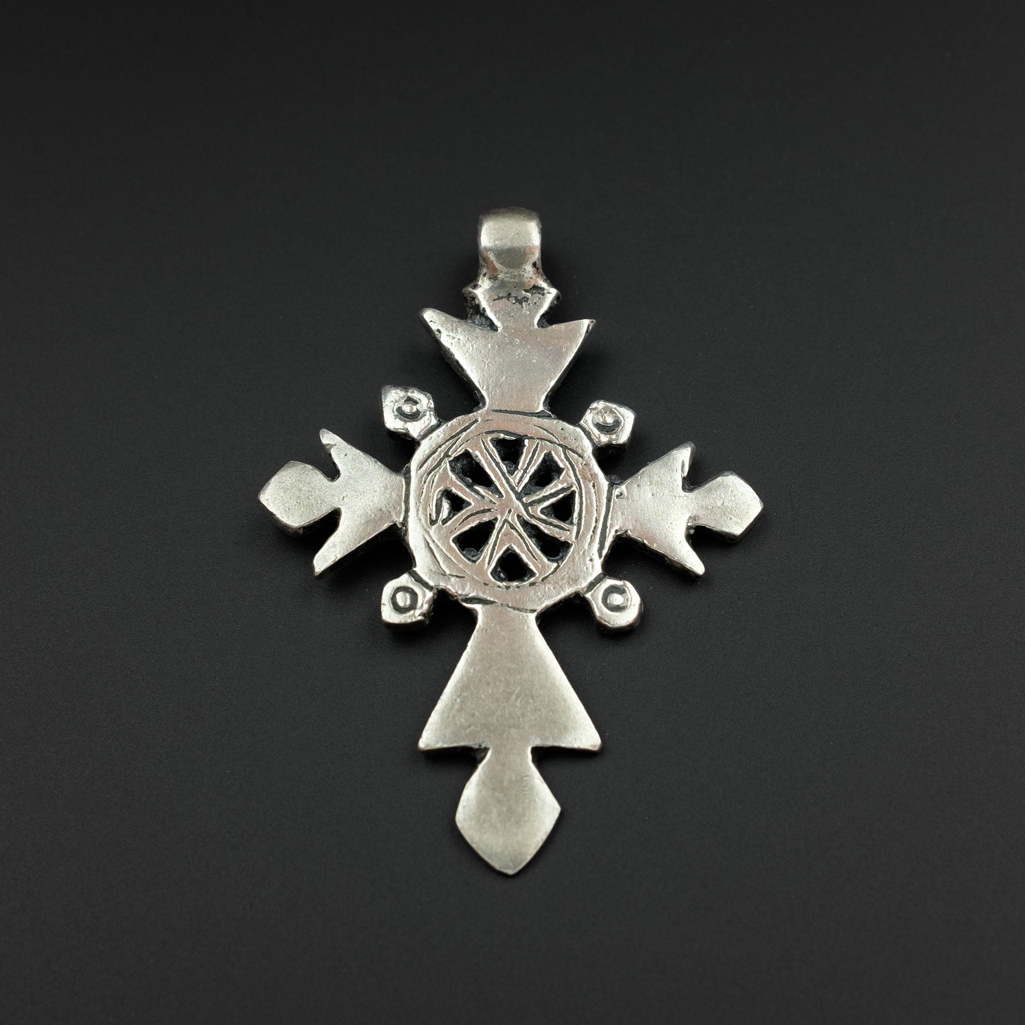 Silver Ethiopian Style Cross, Morocco