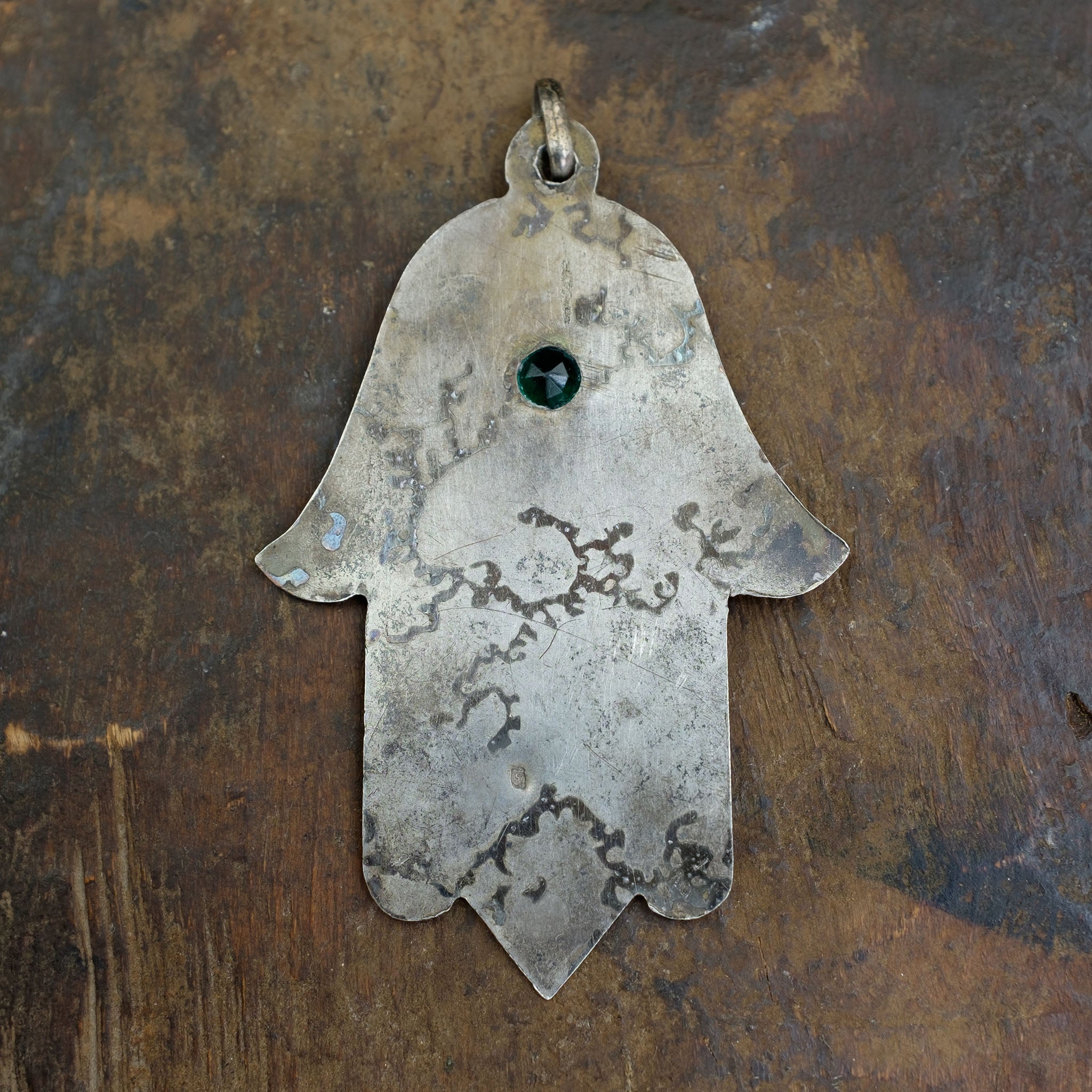 Old Moroccan Silver Khamsa (Hamsa) Pendant – Hallmarked