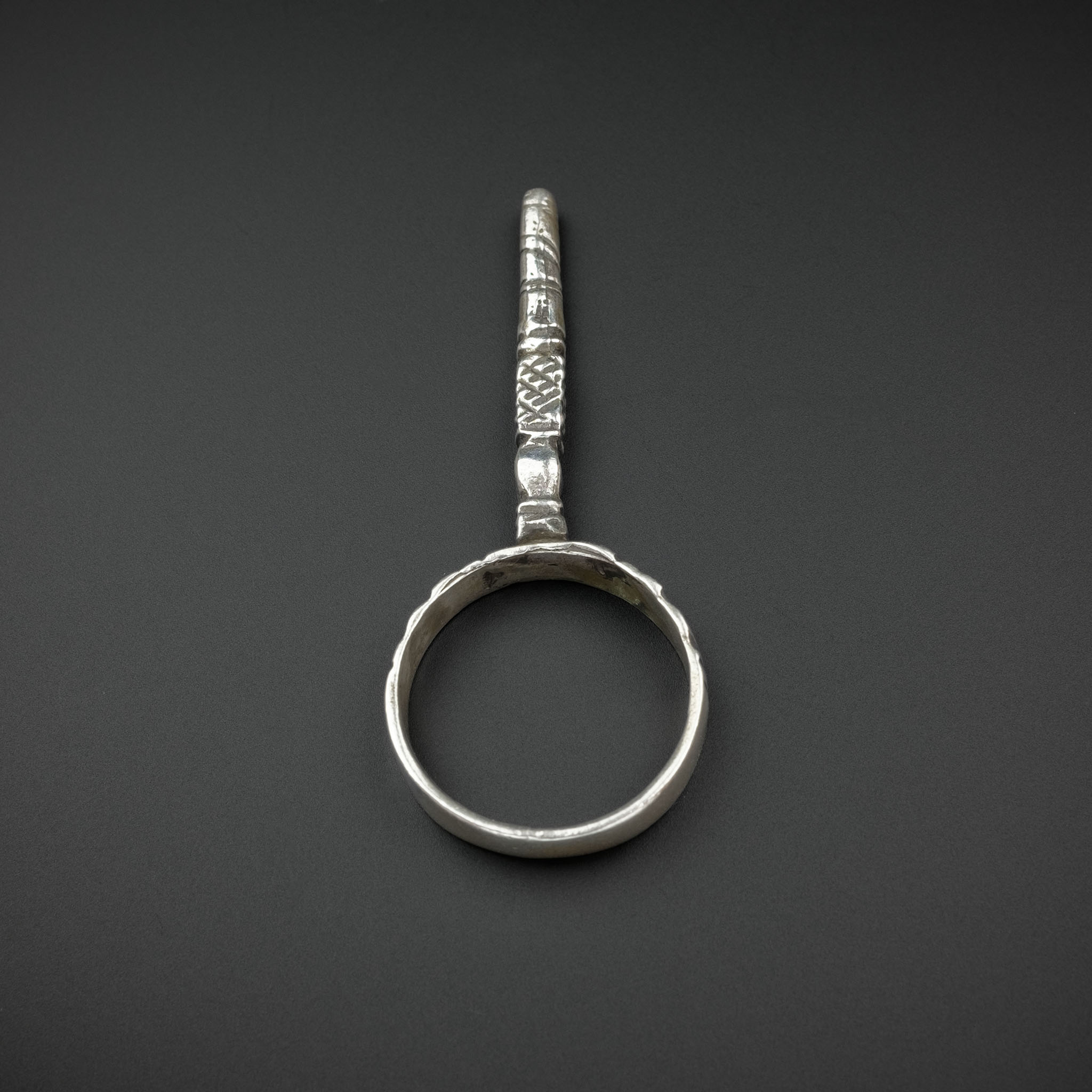 Silver Tuareg Mosque Ring, Mali