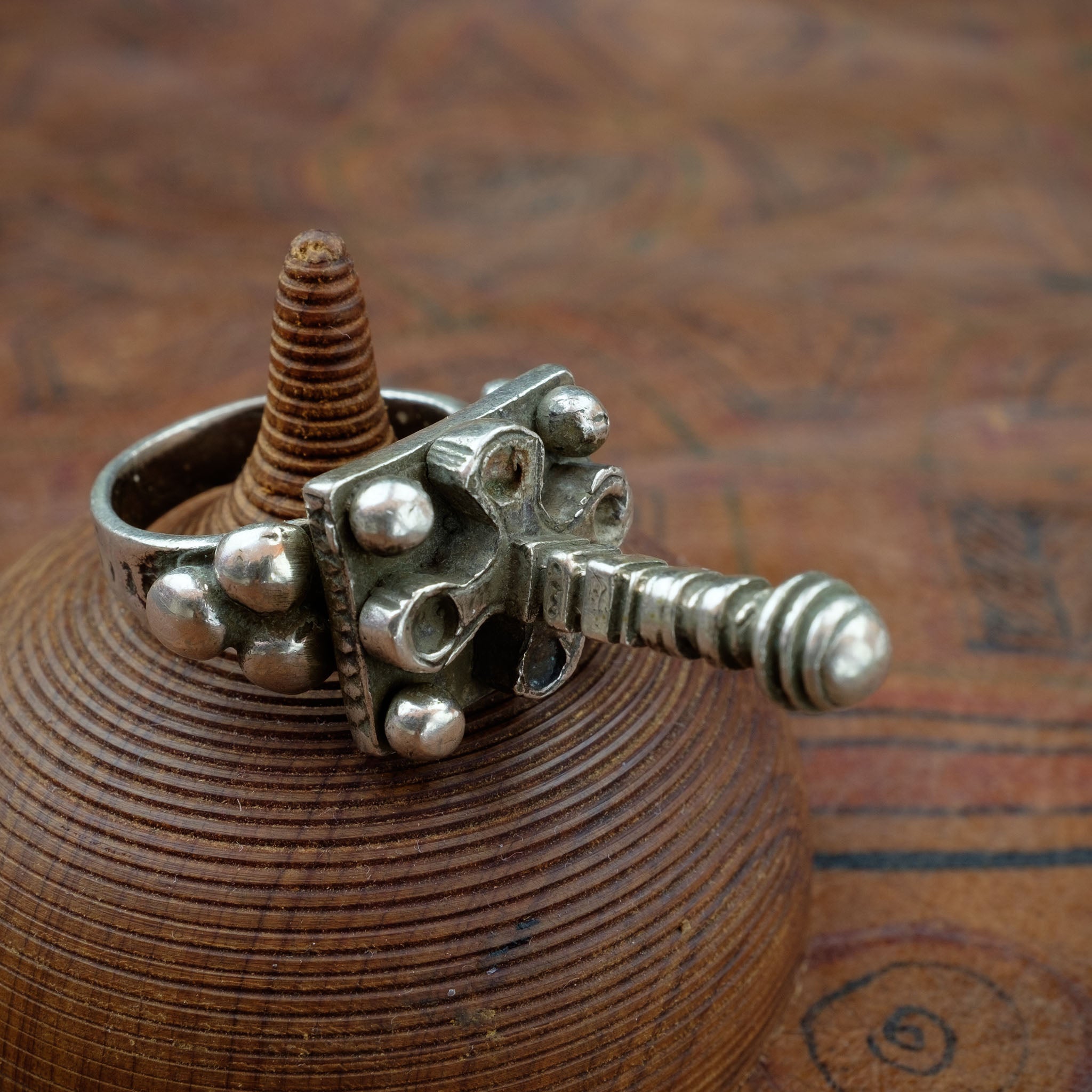 Old Silver Tuareg Mosque Ring