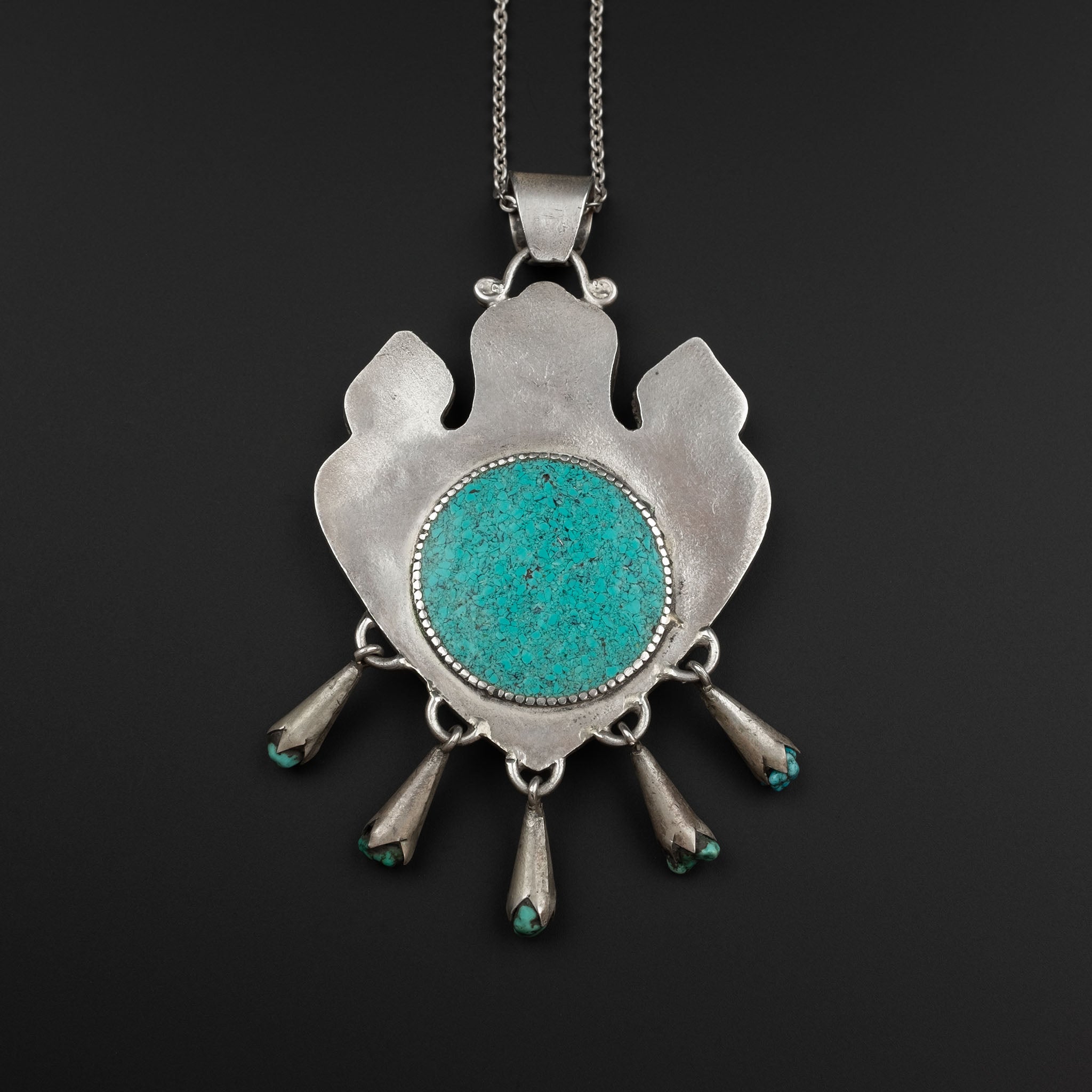 Silver Pendant & Sterling Silver Chain, Nepal