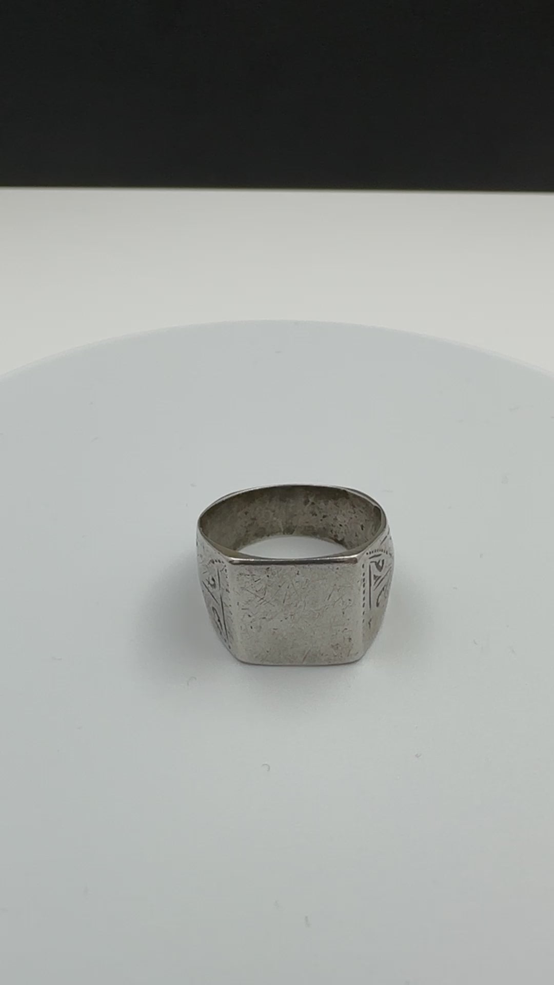 Old Silver Tuareg Ring, Niger