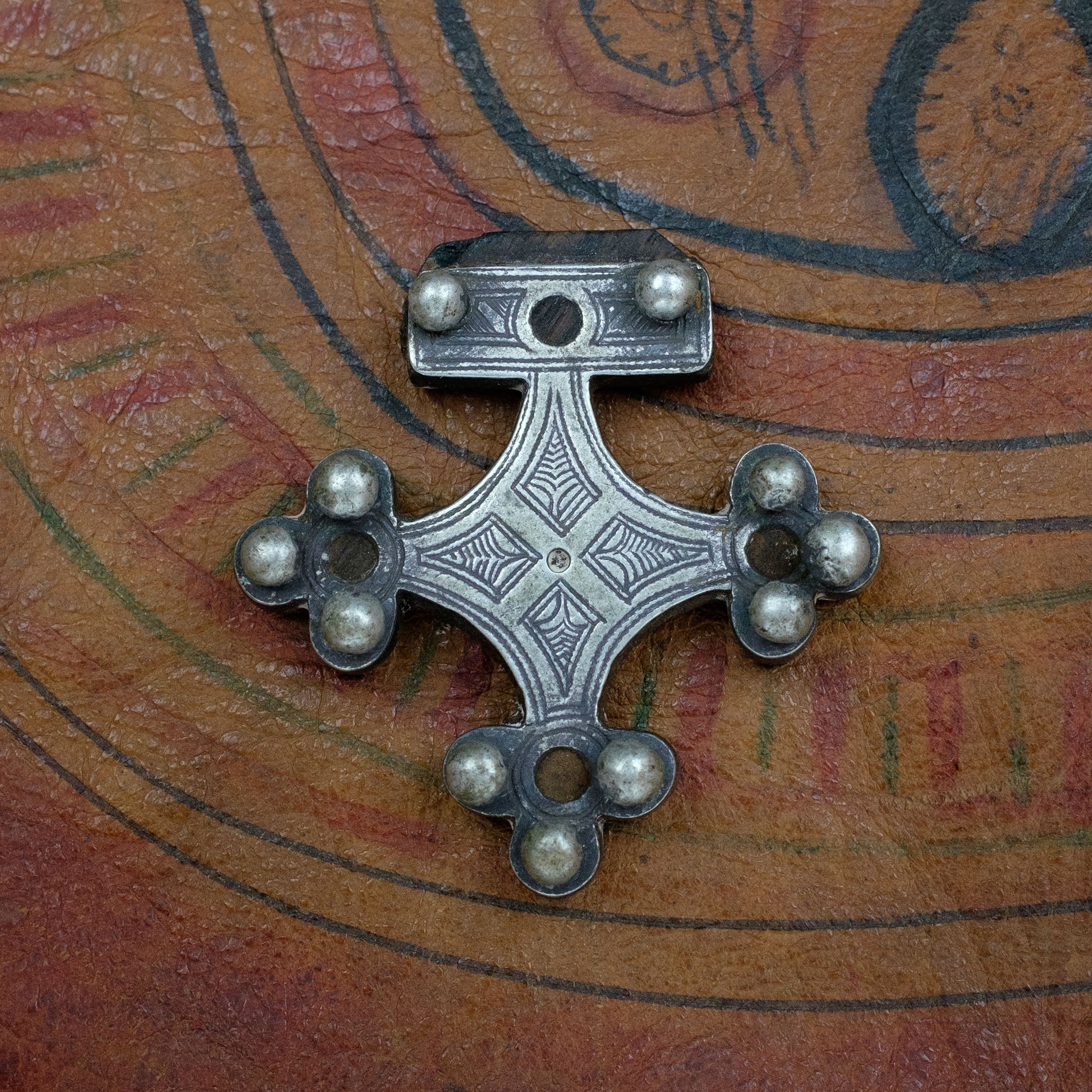 Rare Antique Silver Trarza ‘Boghdad’ Cross, Mauritania