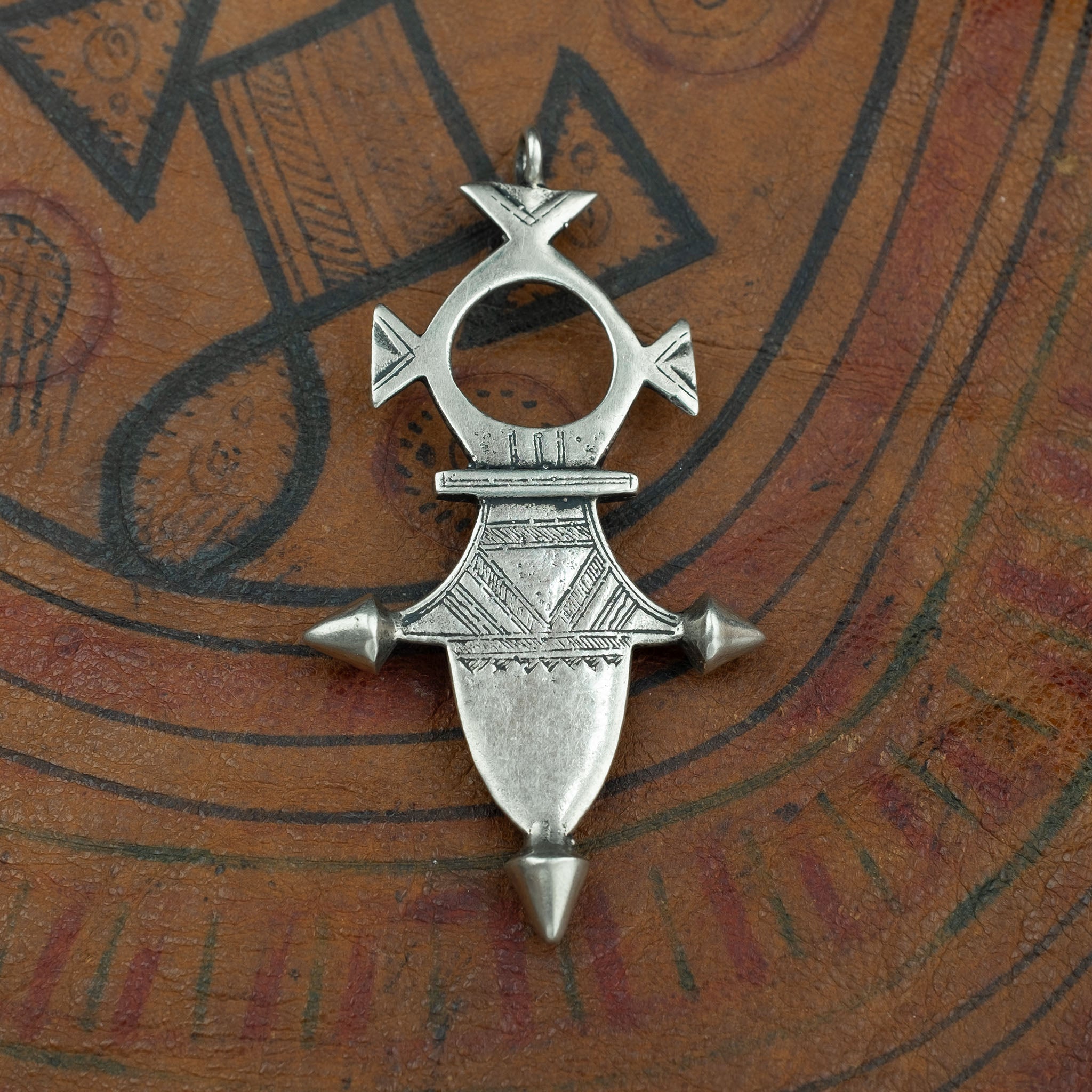 Old Silver Tuareg Cross of Agadez (Iférouane), Niger