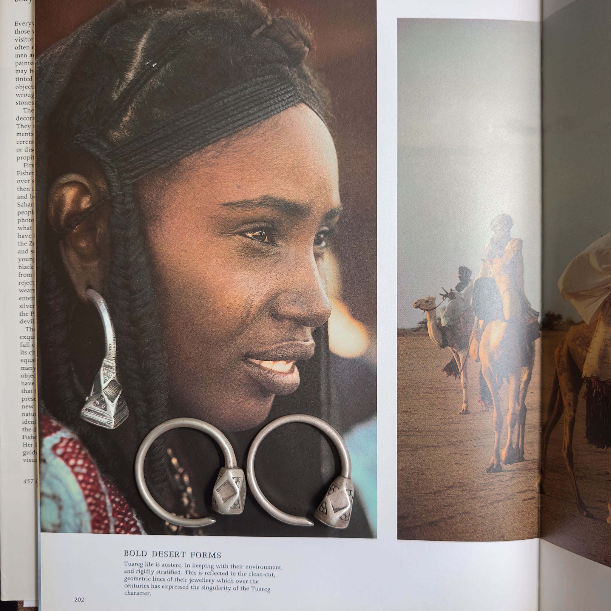 Antique Silver Tuareg ‘Tsabit’ Earrings, Niger