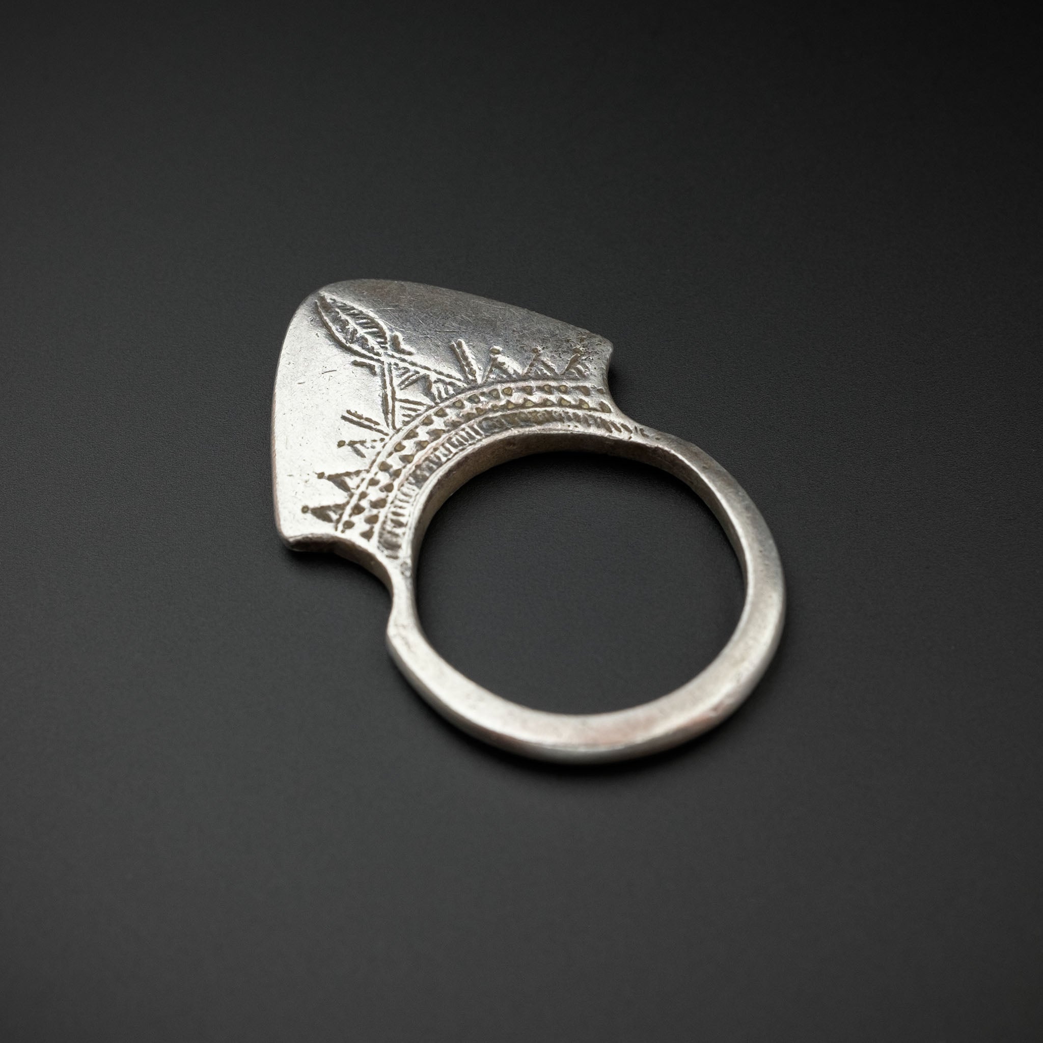 Old Silver Tuareg Ring, Mali