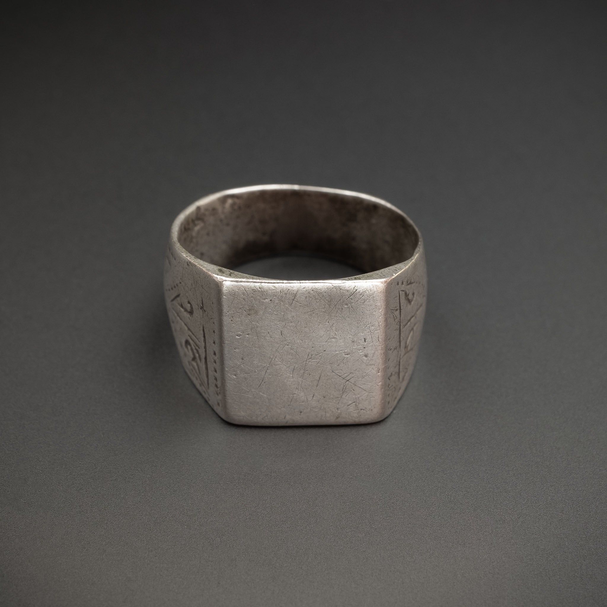 Old Silver Tuareg Ring, Niger