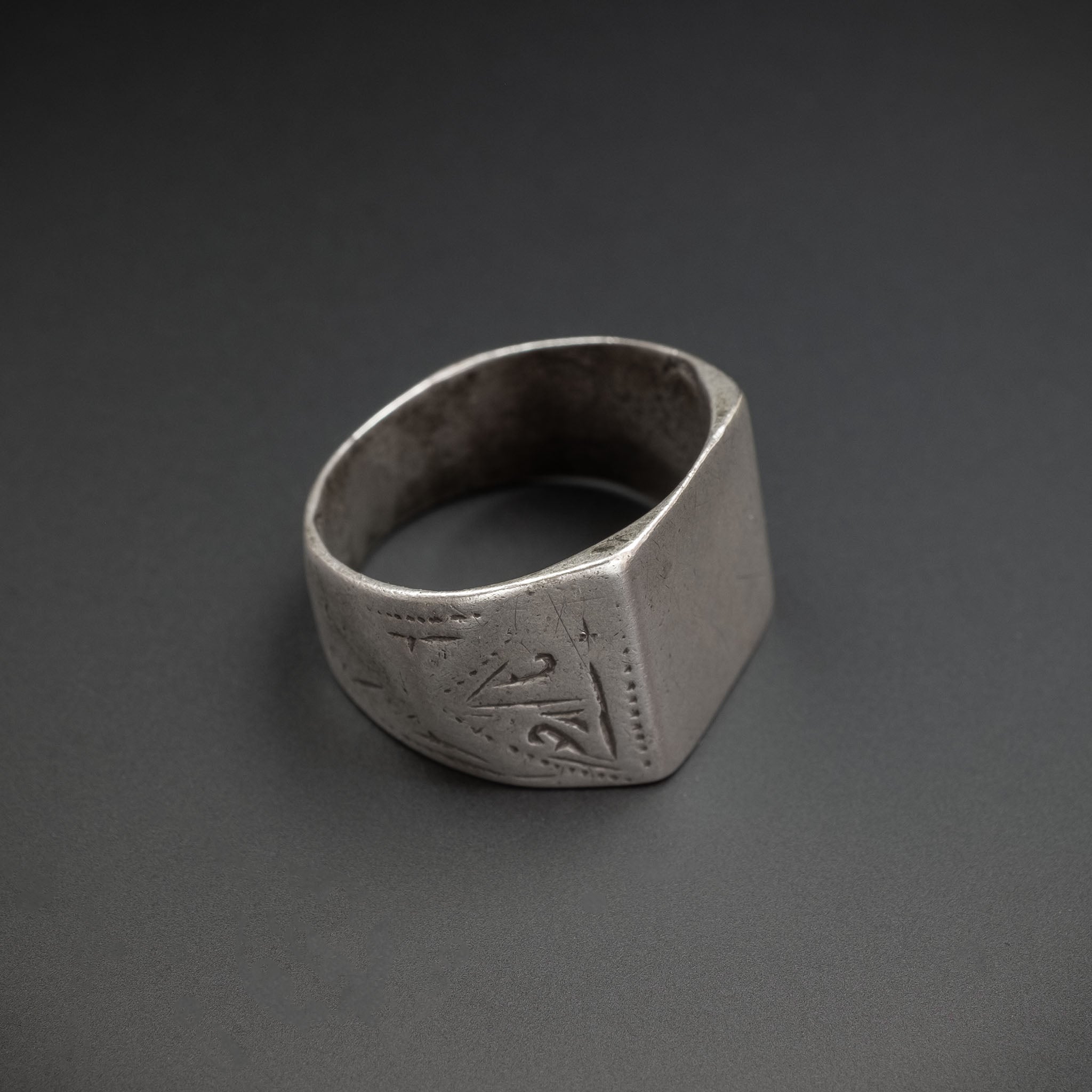 Old Silver Tuareg Ring, Niger