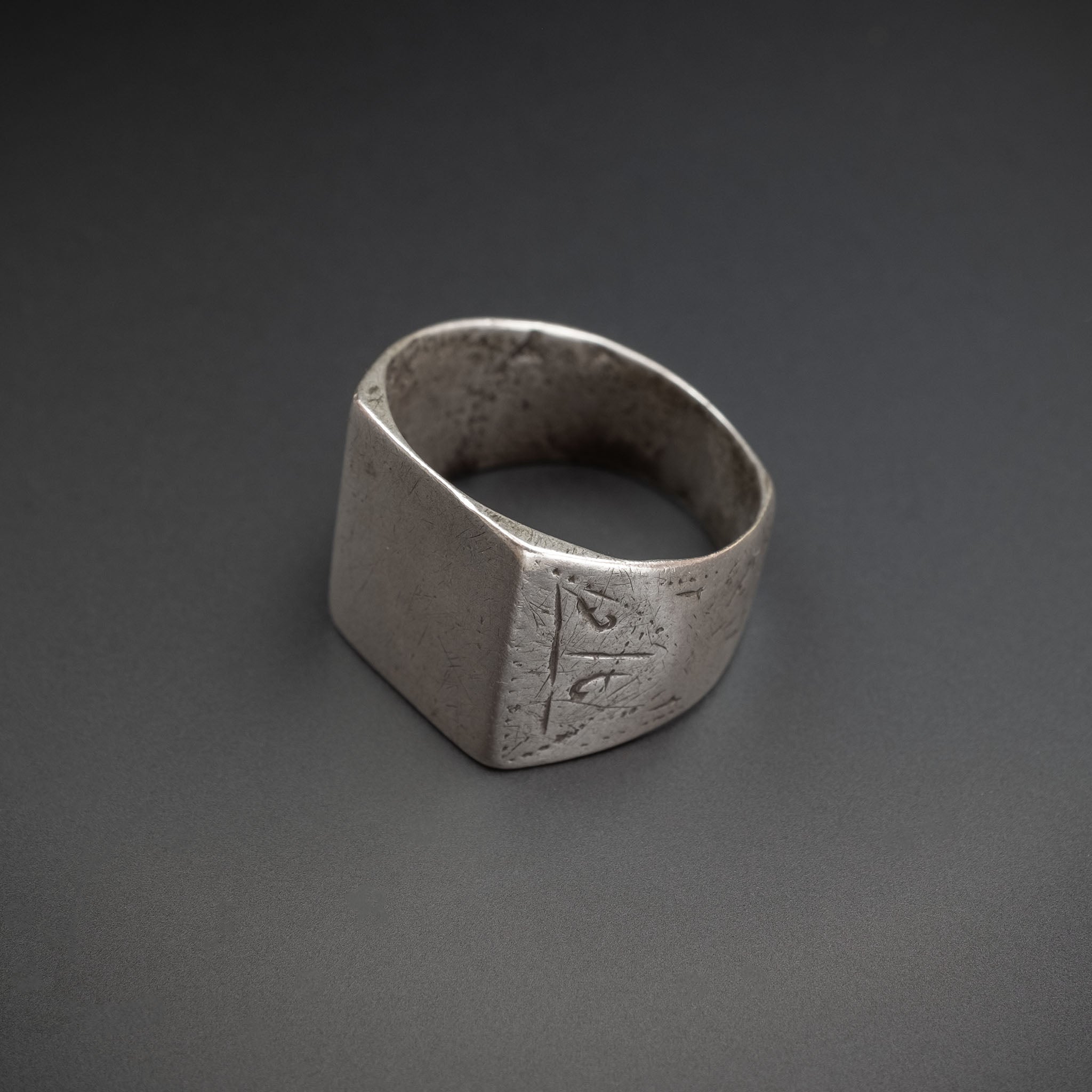 Old Silver Tuareg Ring, Niger