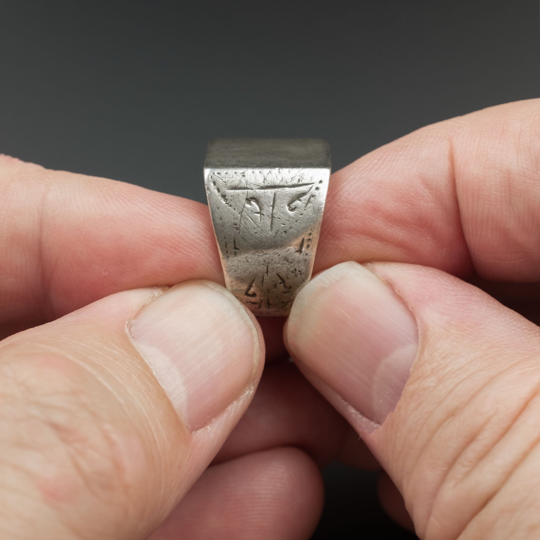 Old Silver Tuareg Ring, Niger