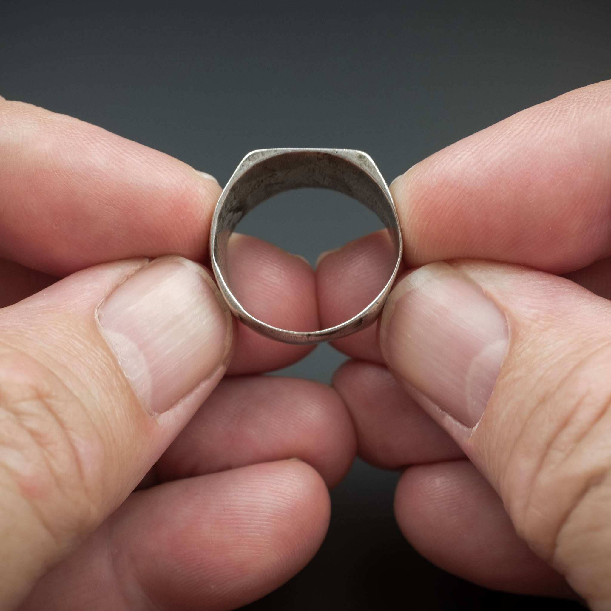 Old Silver Tuareg Ring, Niger