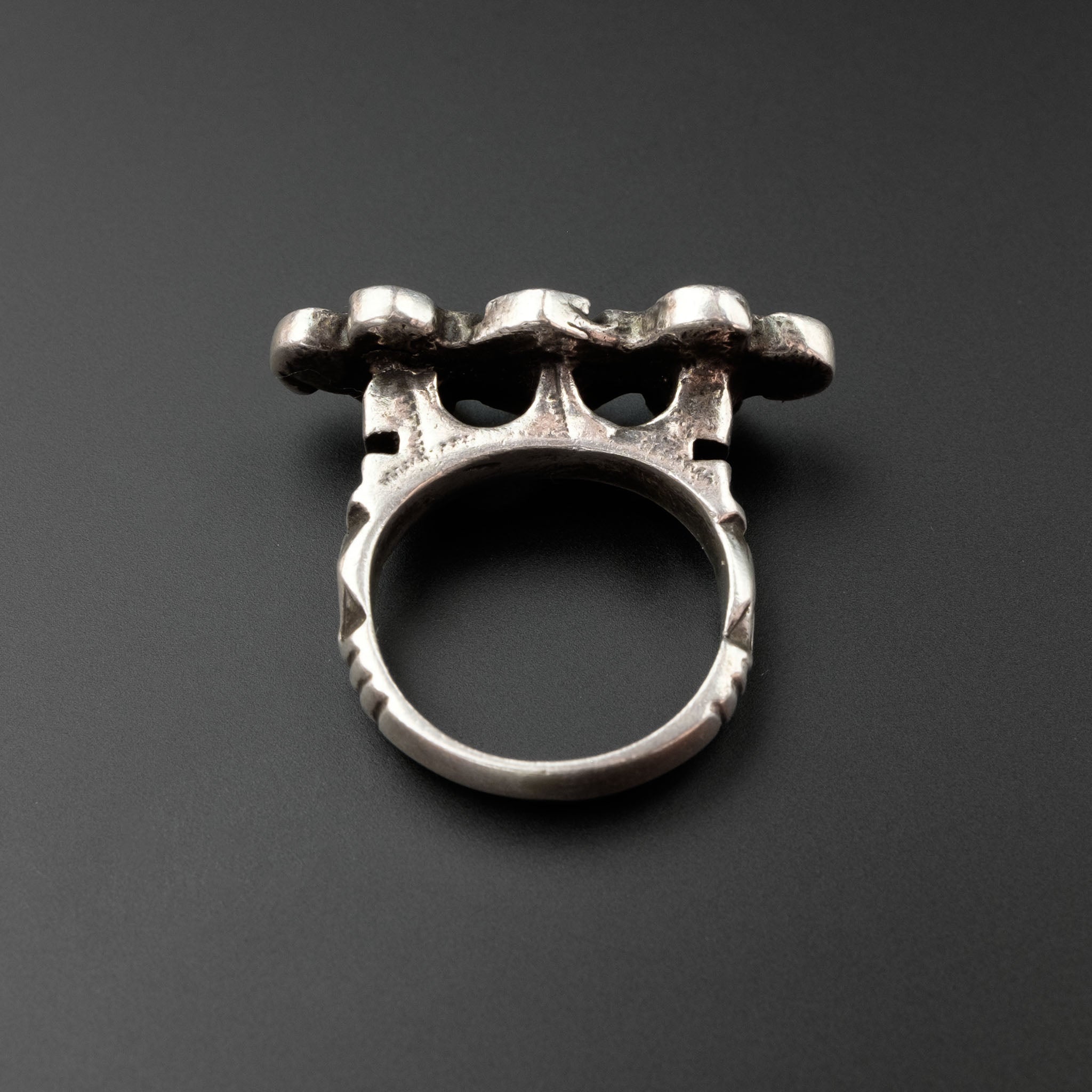 Saharan Silver Tuareg Ring, Mauritania