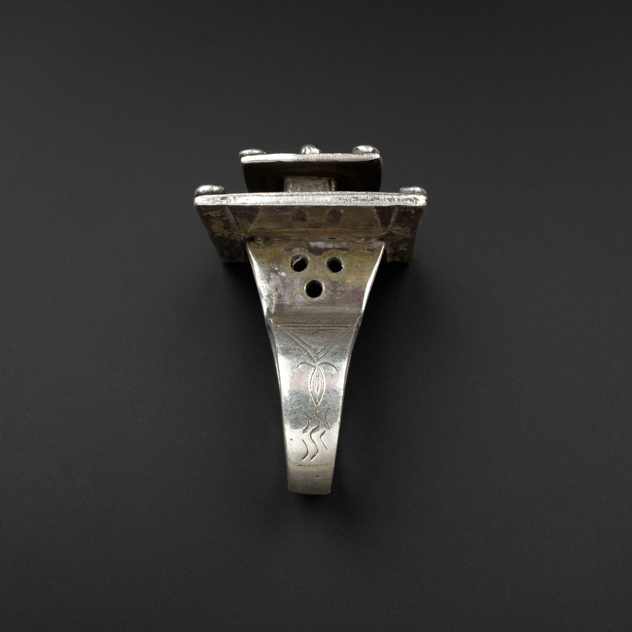 Vintage Silver Tuareg Ring, Mali