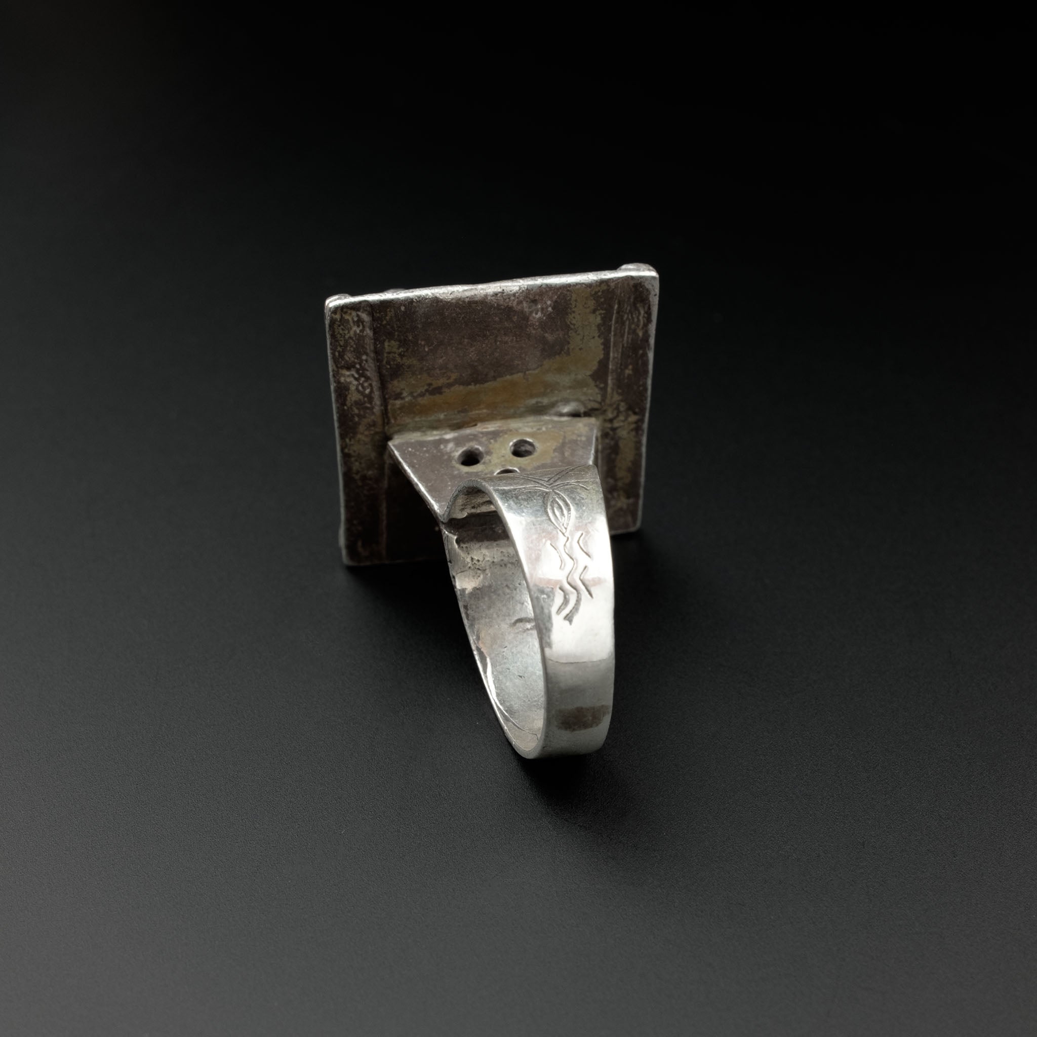 Vintage Silver Tuareg Ring, Mali