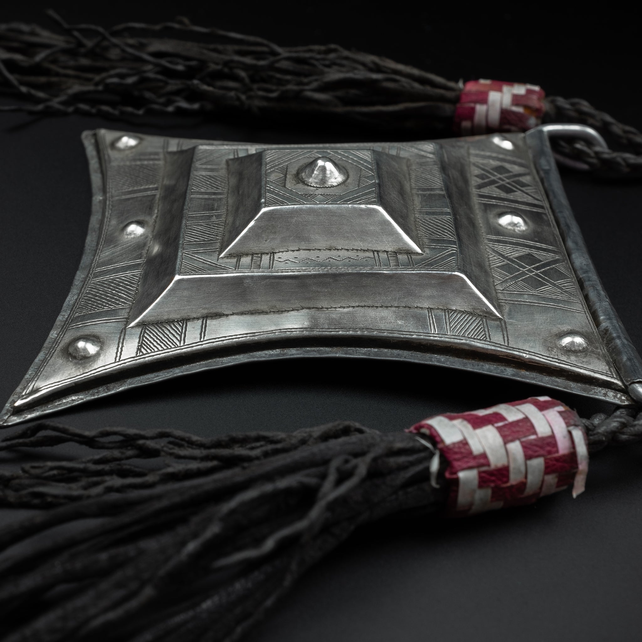 Vintage Silver Tuareg Tcherot Amulet, Niger