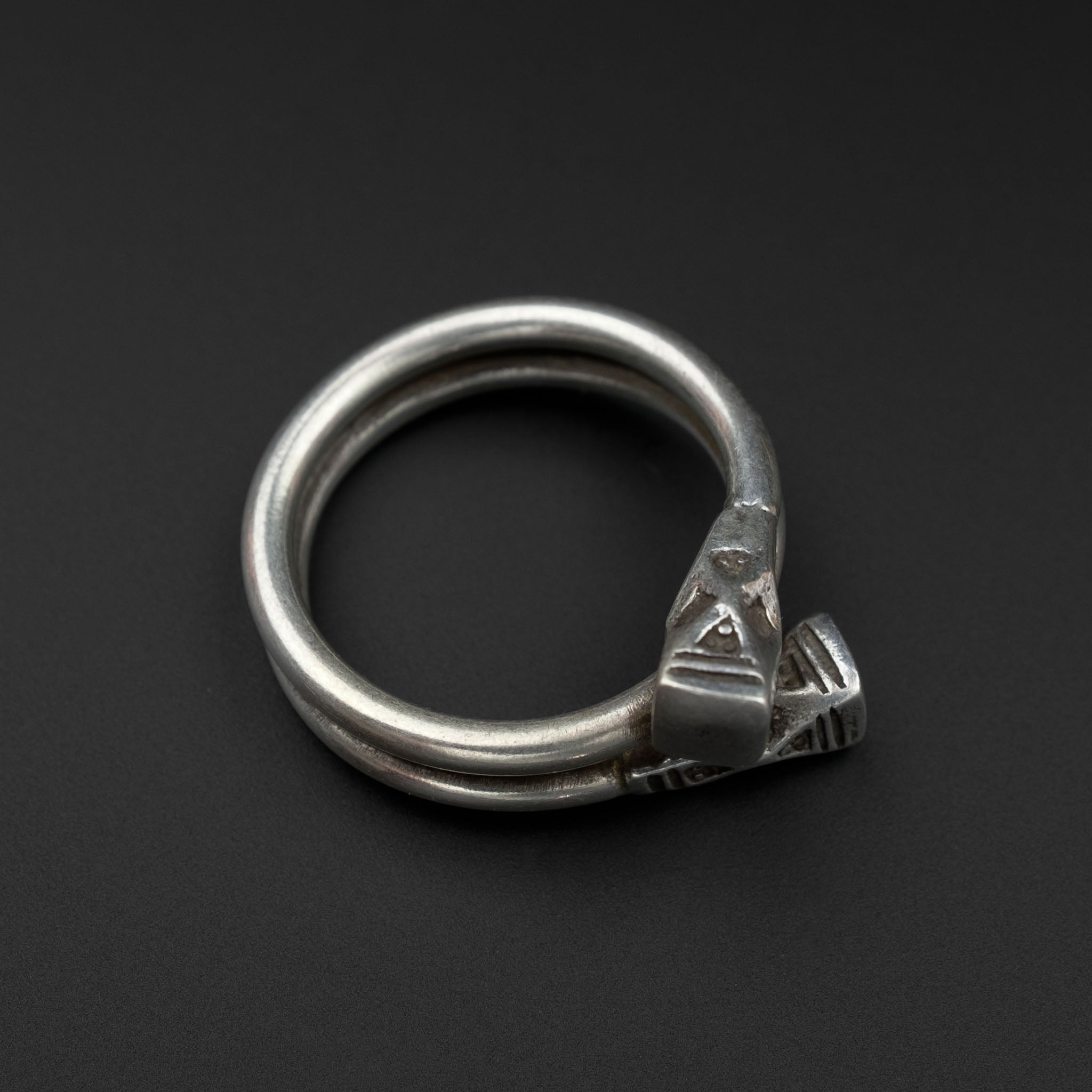 Silver Tuareg Ring, Niger