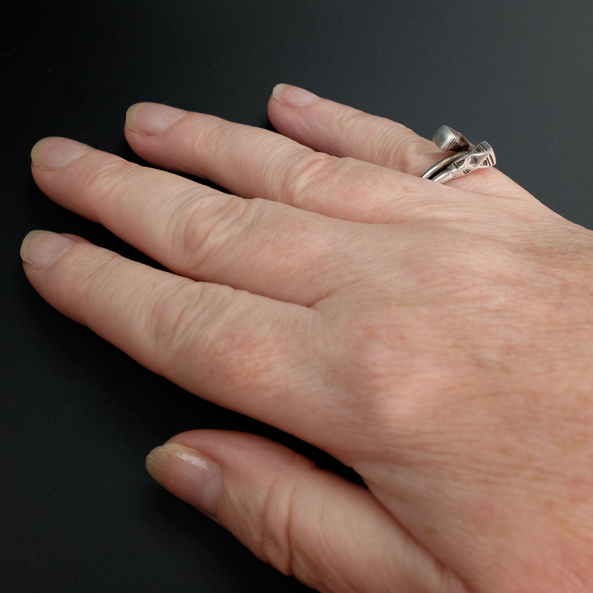 Silver Tuareg Ring, Niger