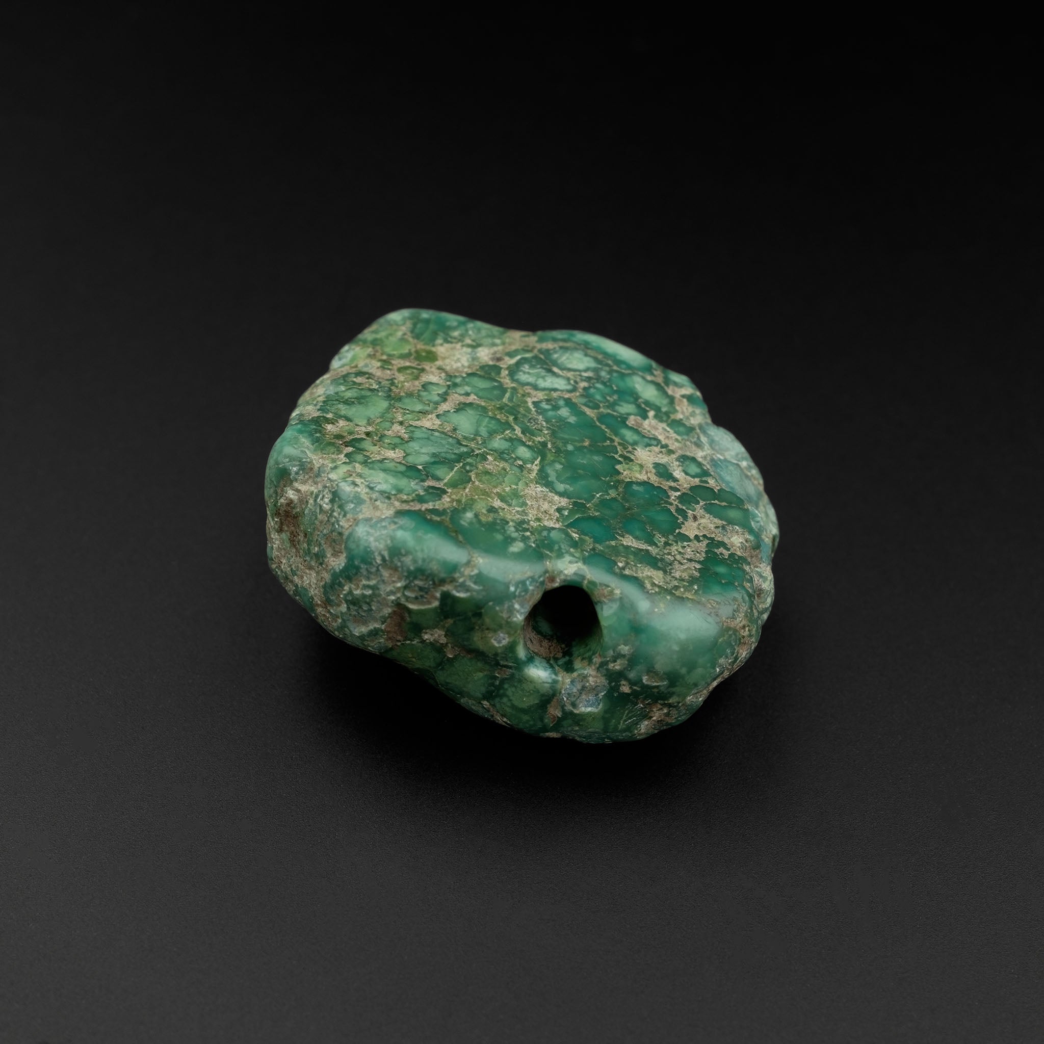 Large Antique Tibetan Turquoise Bead (15.4 g)