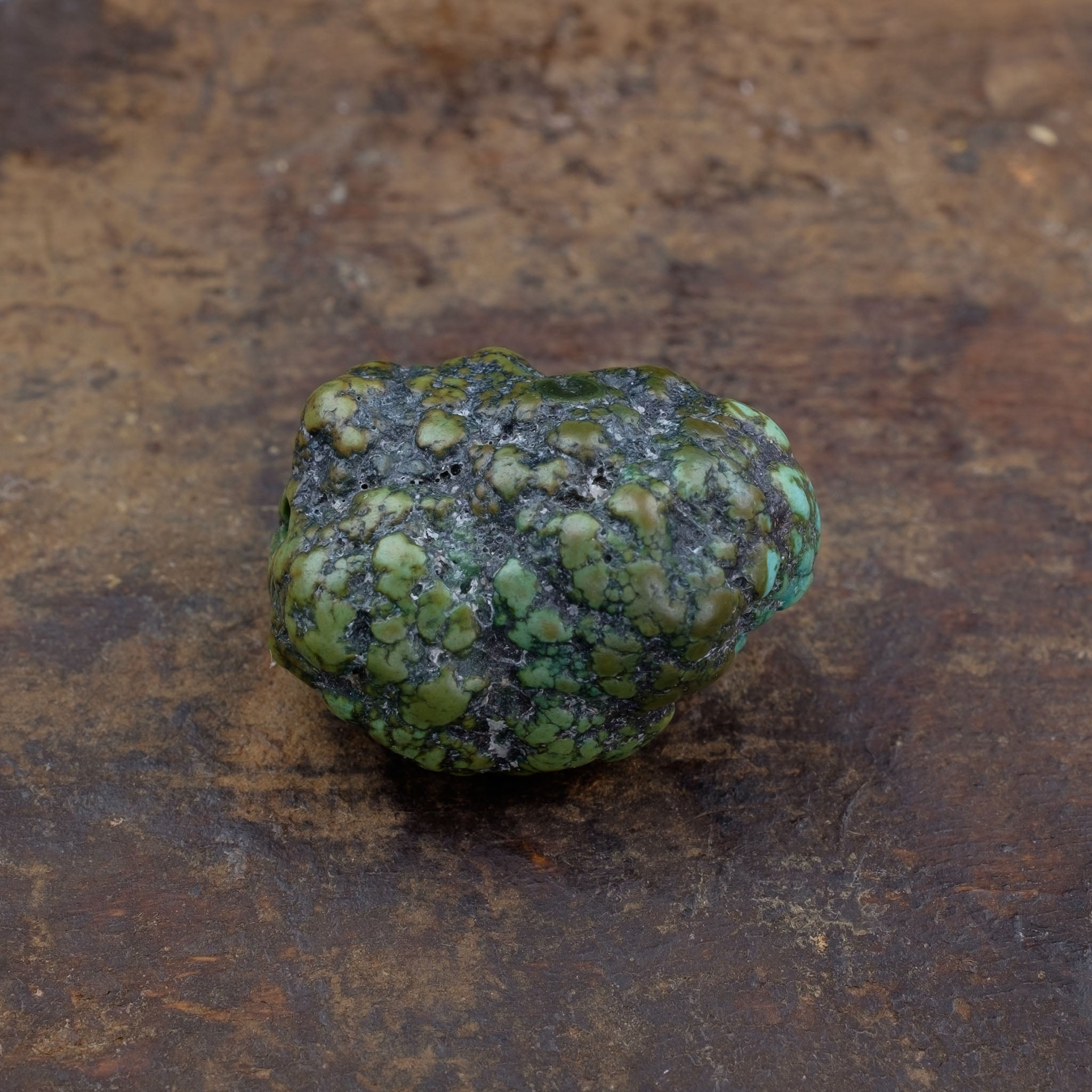 Antique Tibetan Turquoise Bead (7.2 g)