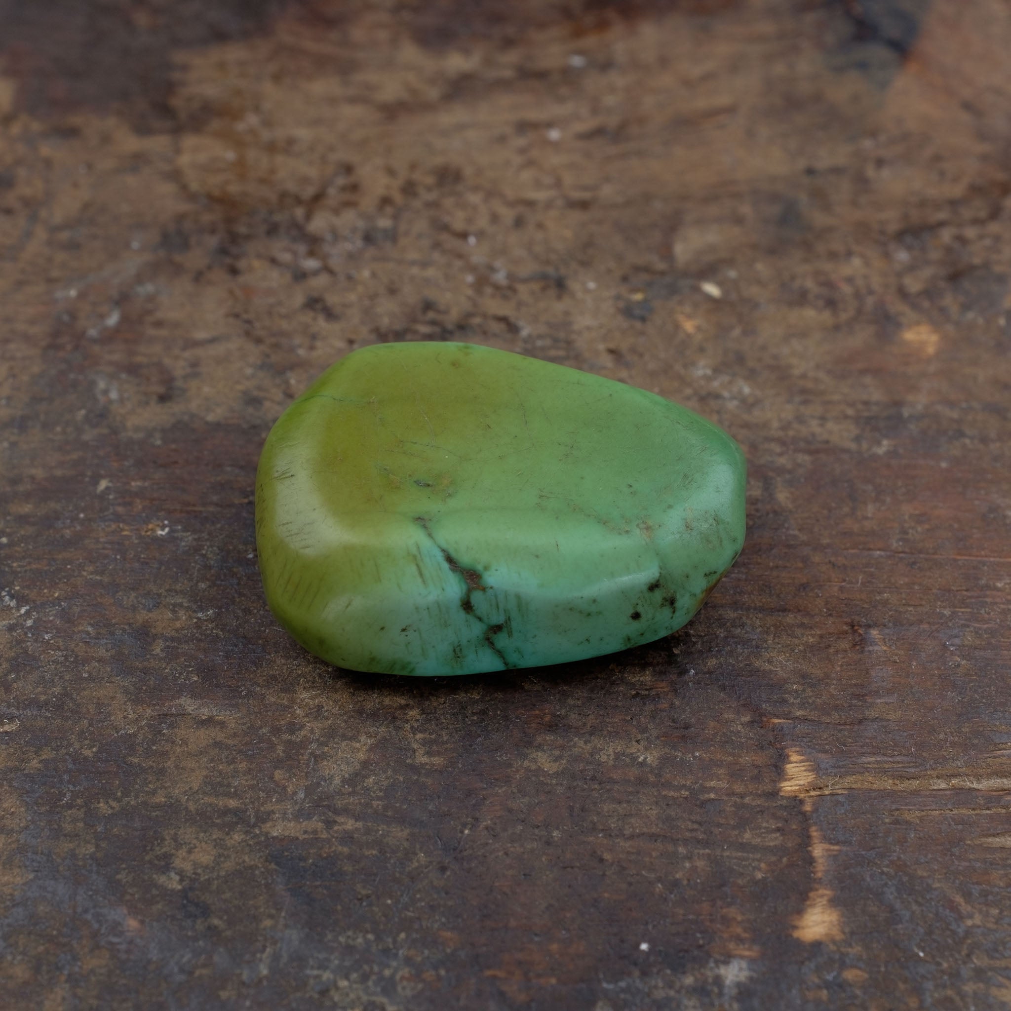 Antique Tibetan Turquoise Bead (7.3 g)