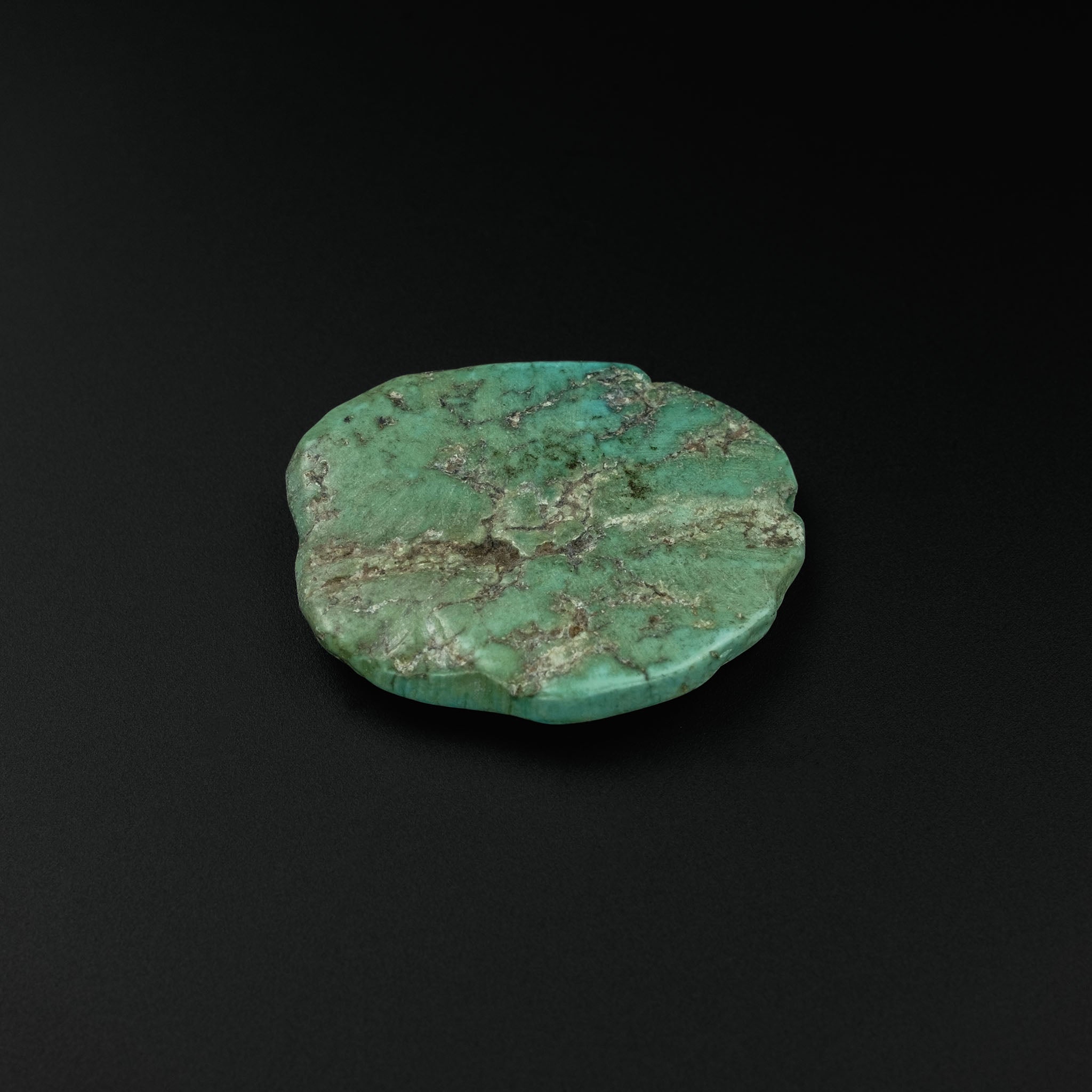 Antique Tibetan Natural Turquoise Bead (6.5 g)