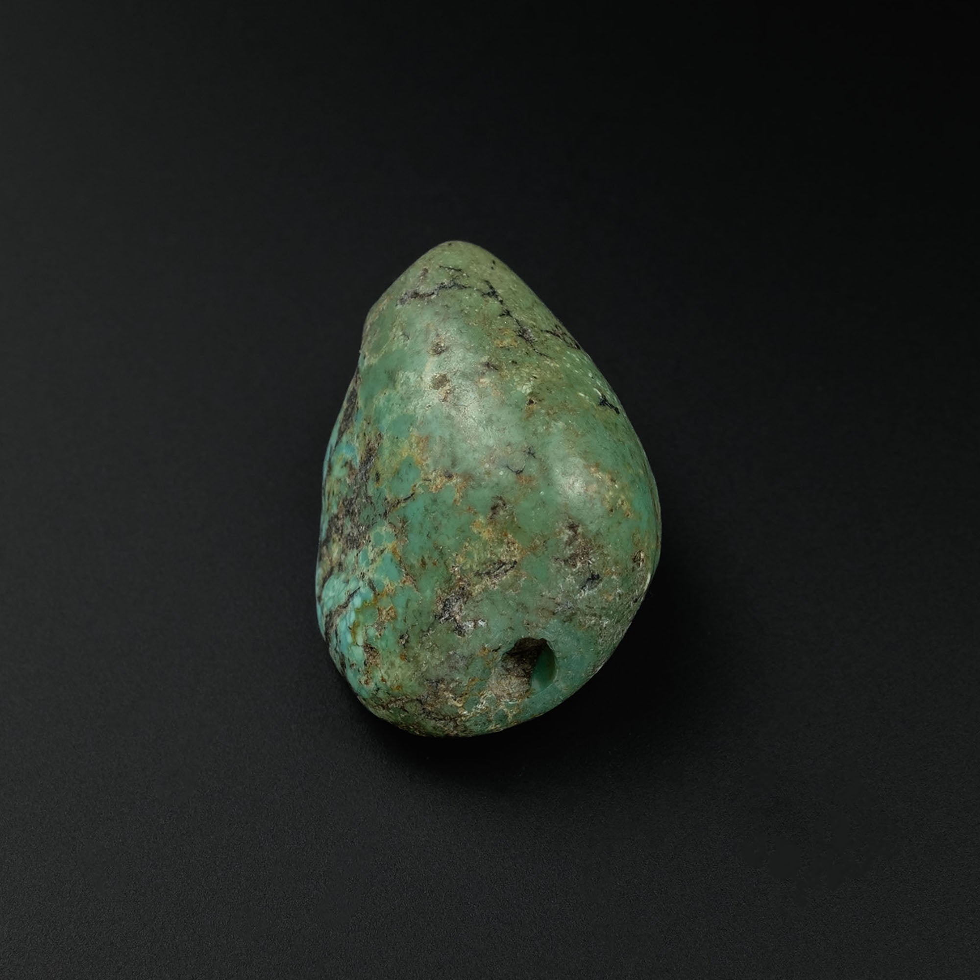 Antique Tibetan Turquoise Bead (8.9 g)