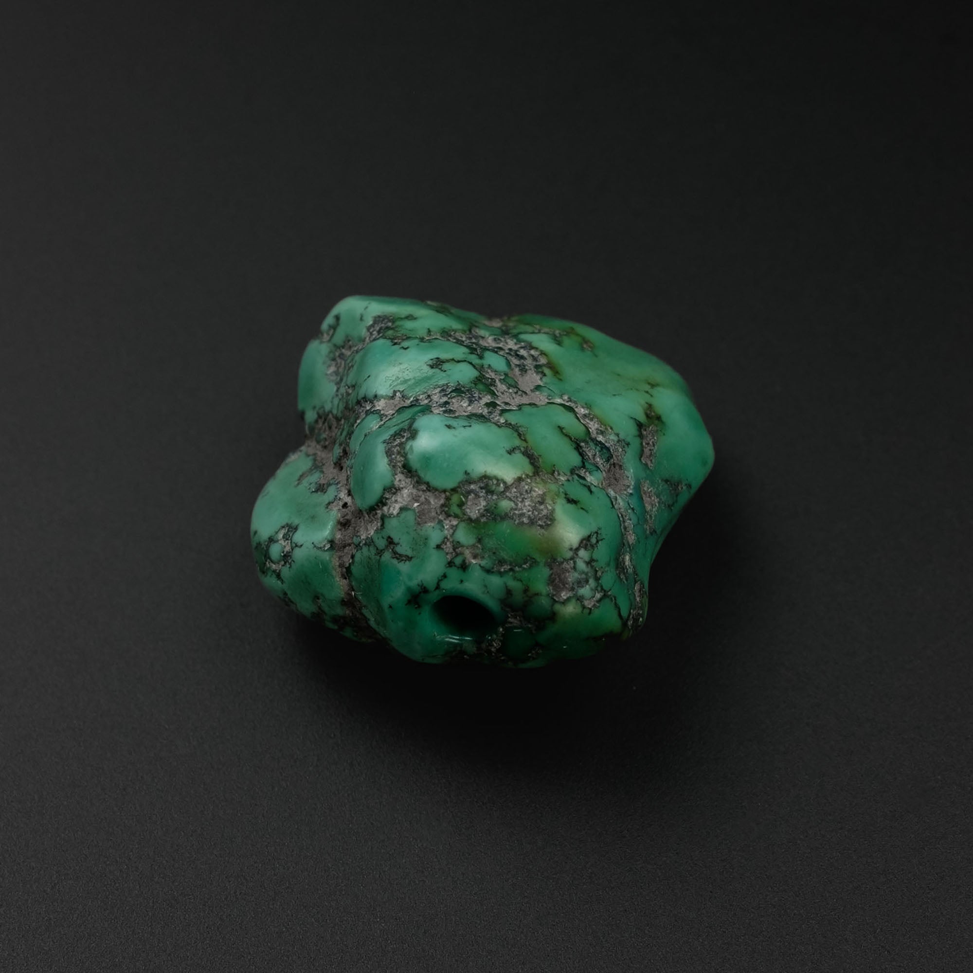 Antique Tibetan Turquoise Bead (5.8 g)