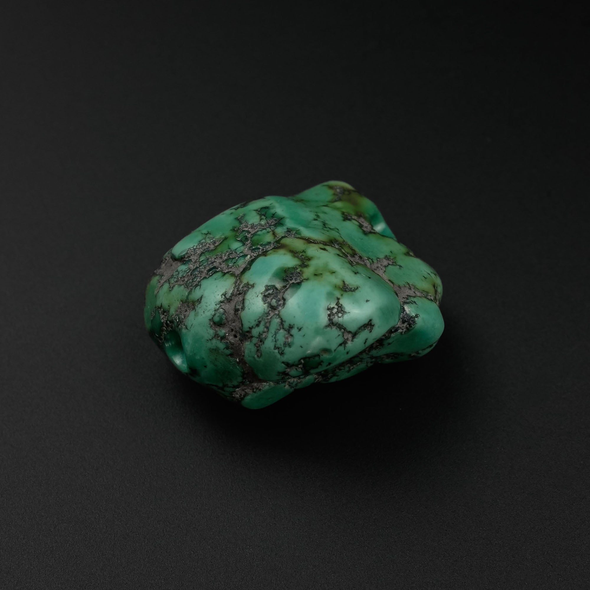 Antique Tibetan Turquoise Bead (5.8 g)