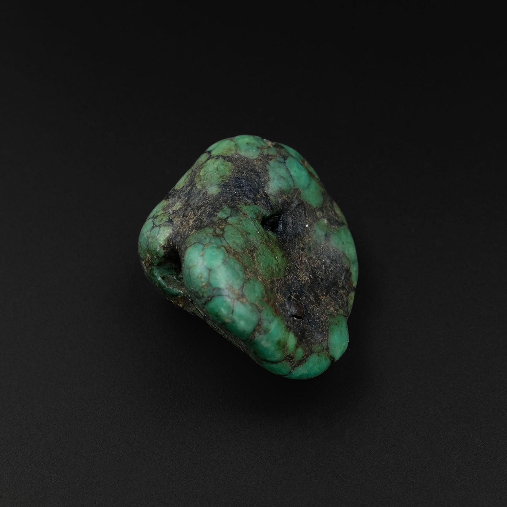 Antique Tibetan Turquoise Bead (7.5 g)