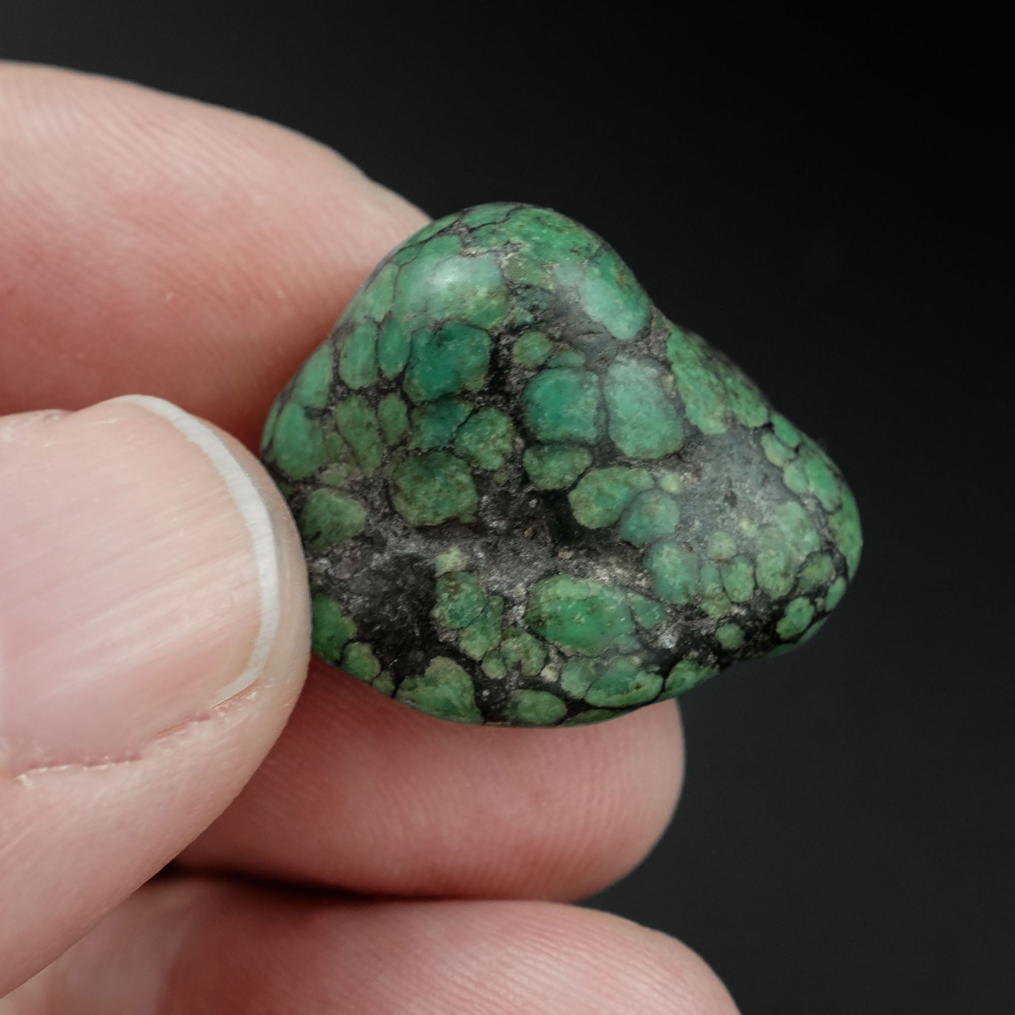 Antique Tibetan Turquoise Bead (7.5 g)