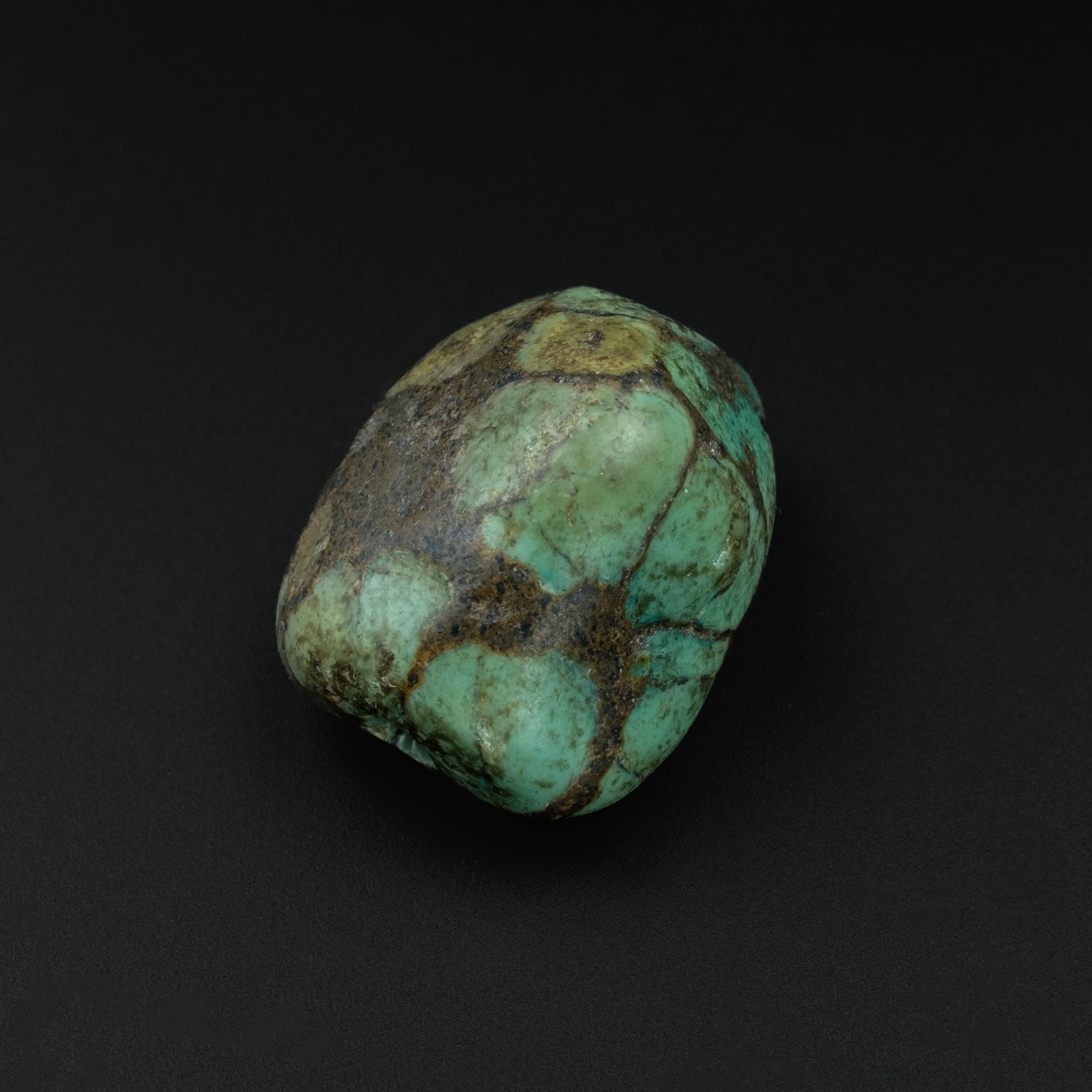 Antique Tibetan Natural Turquoise Bead (6.4 g)